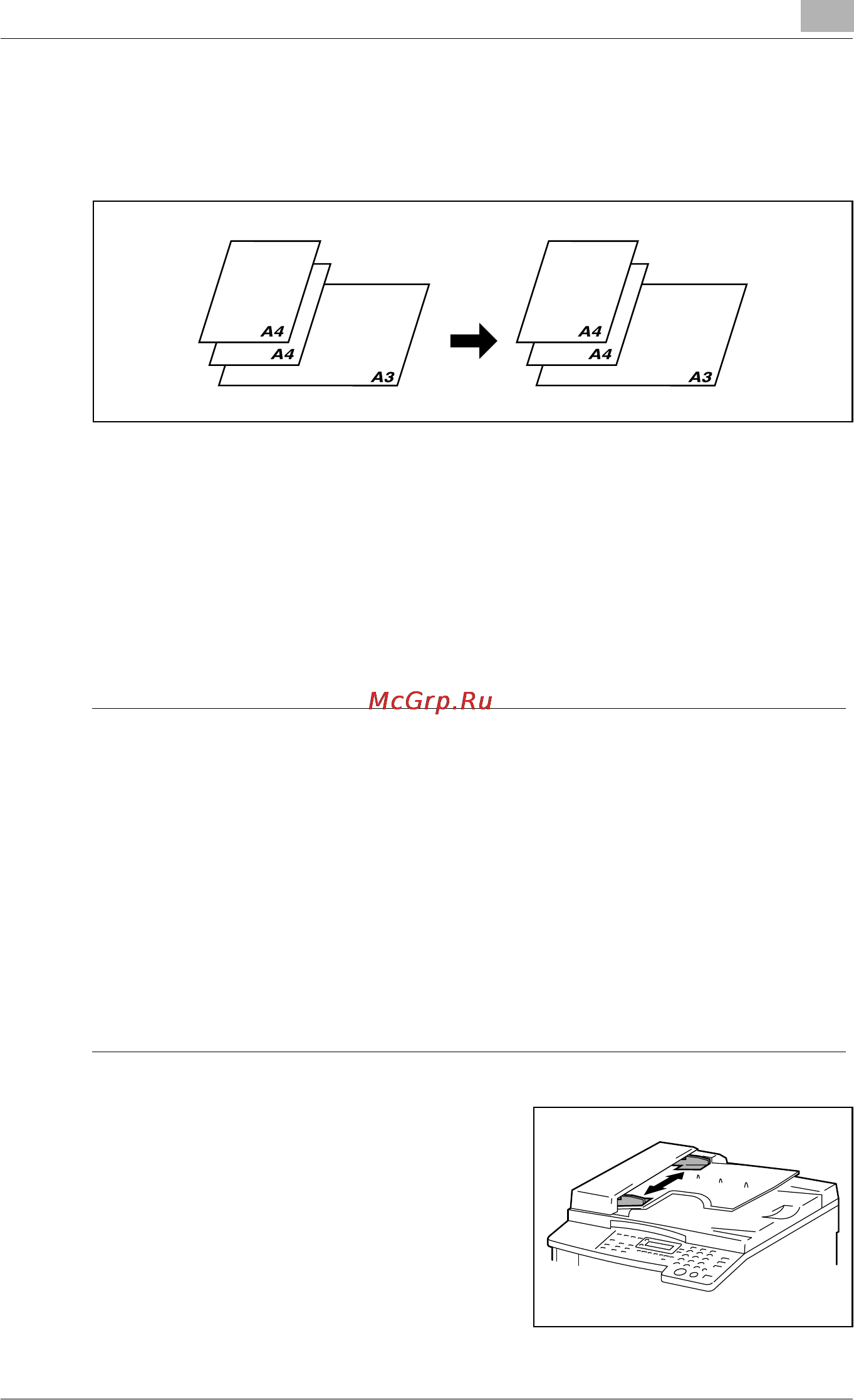 Konica Minolta bizhub 162 [123/264] Çàã²óçêà â àâòîïîäàò èê äîêóìåíòîâ ²àçíîãî ôî²ìàòà