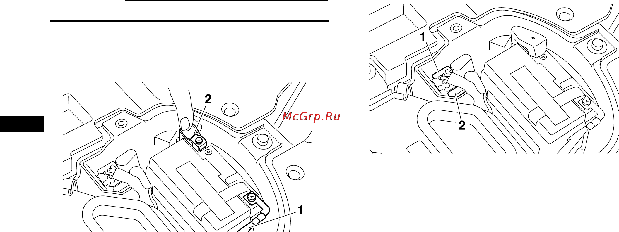 Yamaha YFZ450R (2012) [137/160] Замена плавких предохранителей