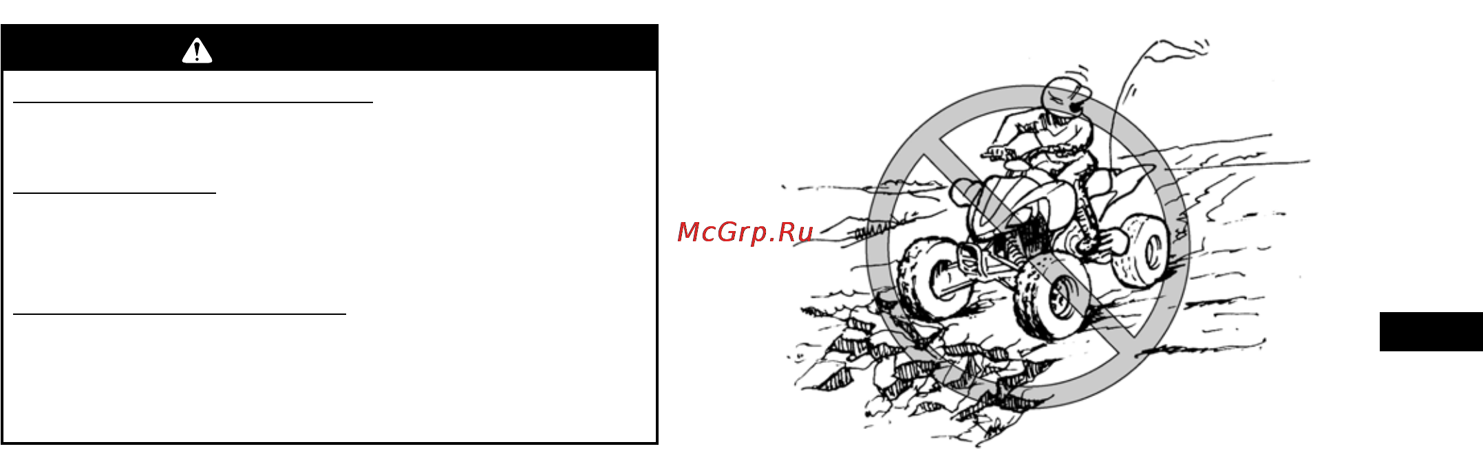 Yamaha YFZ450R (2012) [74/160] Предостережение