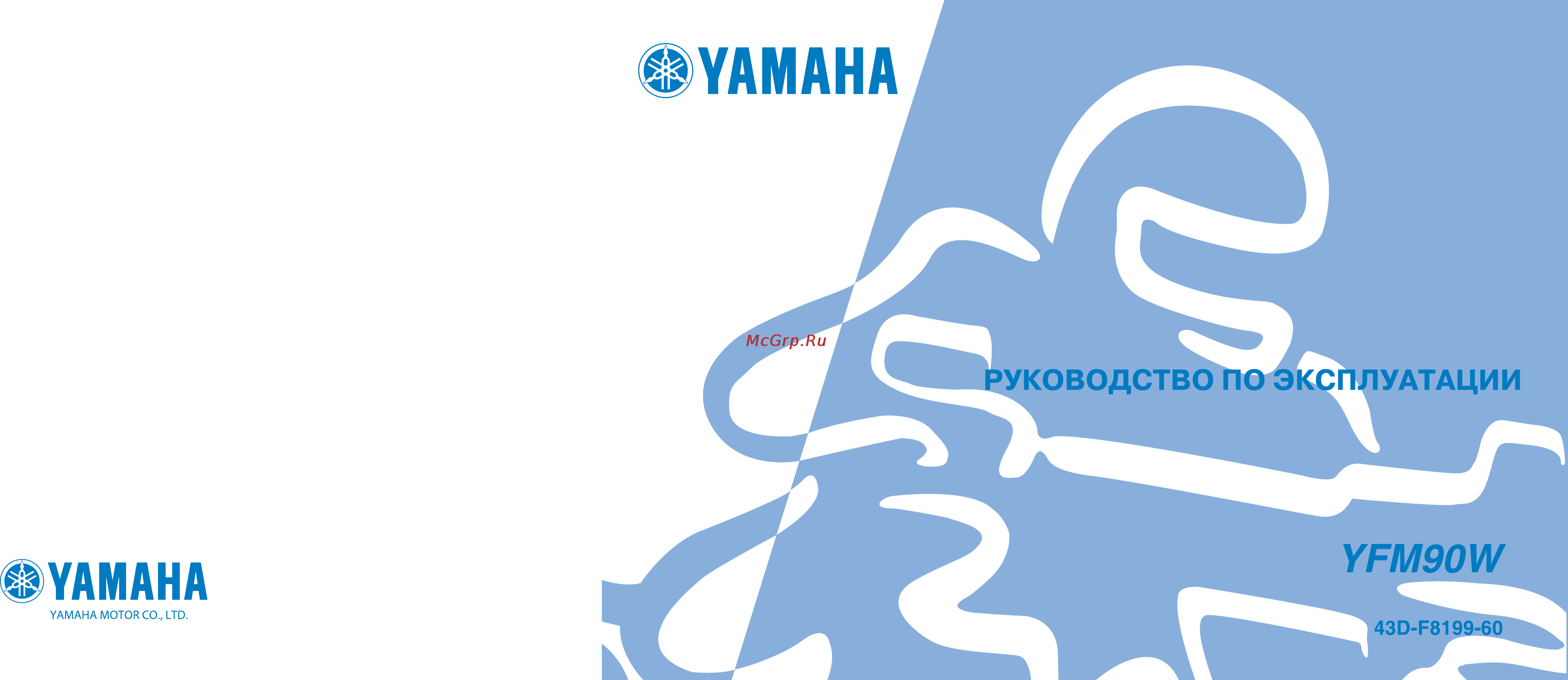 Yamaha YFM90W (2012) Инструкция по эксплуатации онлайн