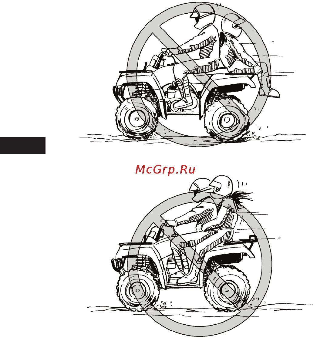 Yamaha YFM700FWAD (2012) [68/168] Всегда надевайте следующие предметы экипировки для снижения иска получения травм при аварии