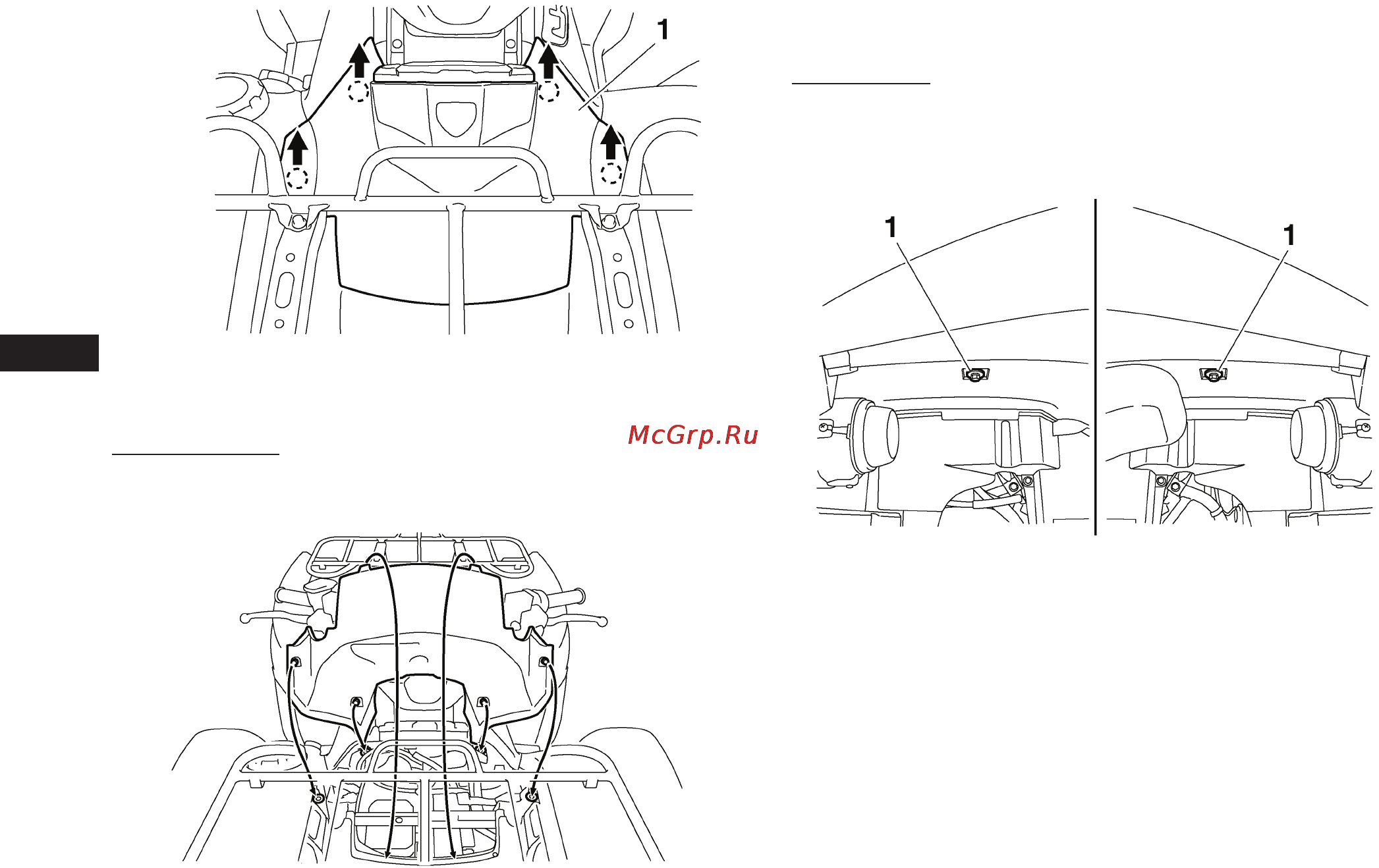 Yamaha YFM700FWAD (2012) [98/168] Панель b