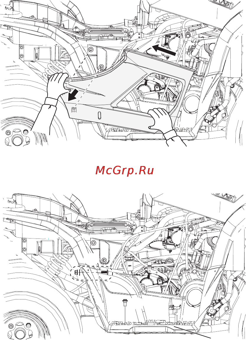 Yamaha YFM350 (2012) [86/136] Трансмиссионное масло