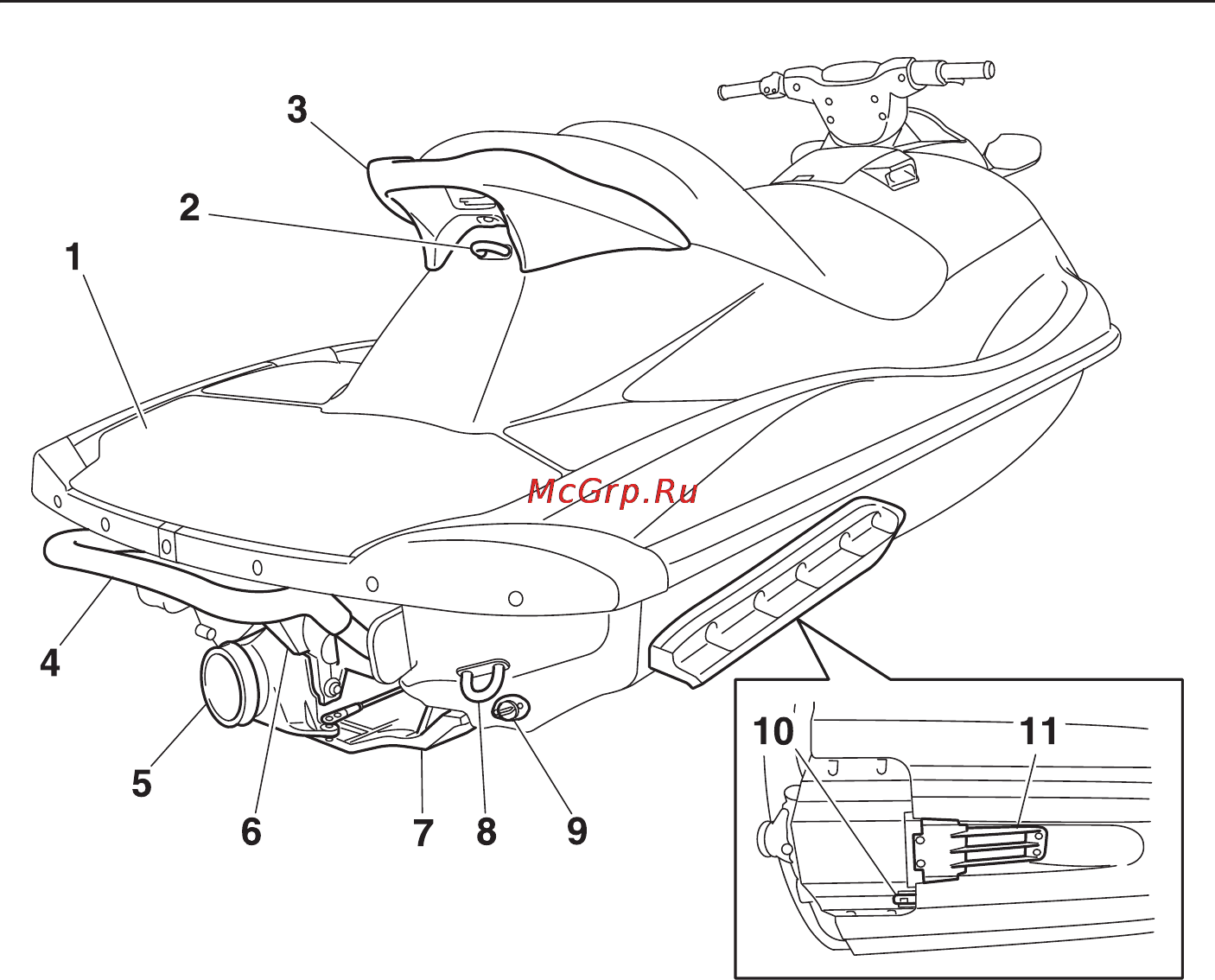 Yamaha VX1800A (2012) [28/97] Описание