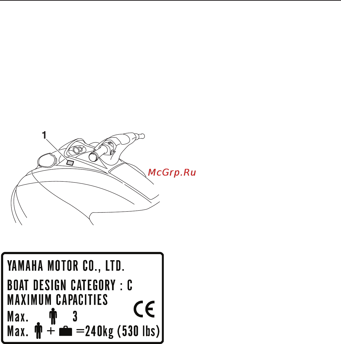 Yamaha VX1800A (2012) [9/97] Информация о модели