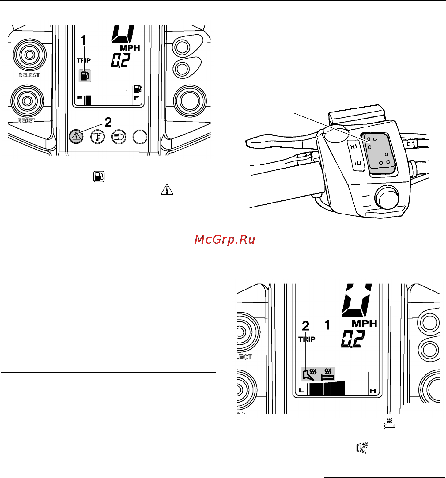 Yamaha RFX10RMS (2012) [31/122] Контрольные функции