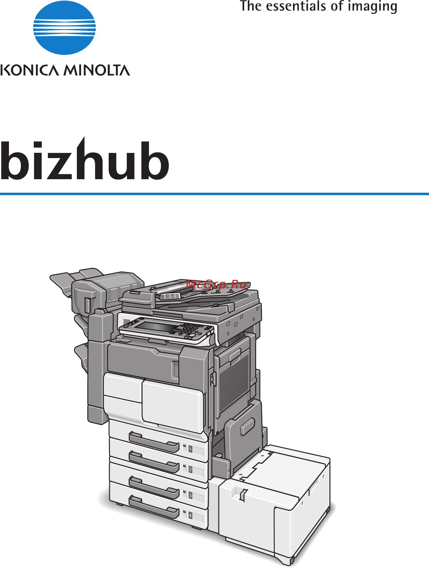 Konica Minolta bizhub 360 Инструкция по эксплуатации онлайн