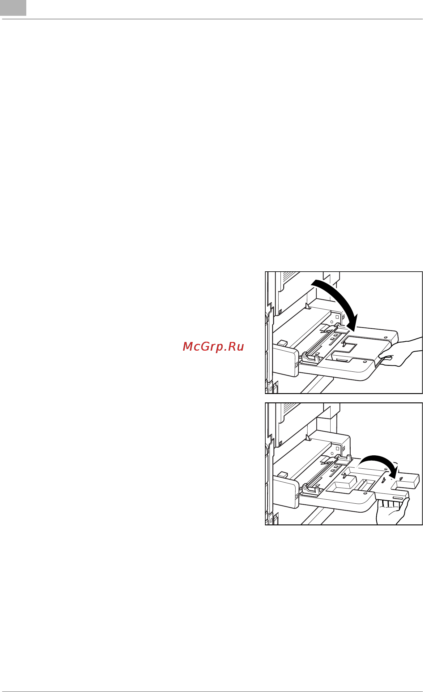 Konica Minolta bizhub 500 [132/854] Çàã²óçêà áóìàãè â ëîòîê ²ó íîé ïîäà è