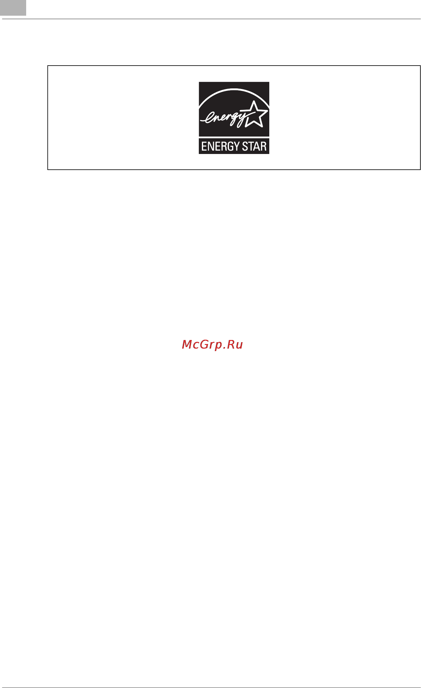 Konica Minolta bizhub 360 [22/854] Òî ï²åäñòàâëøåò ñîáîé èçäåëèå energy star