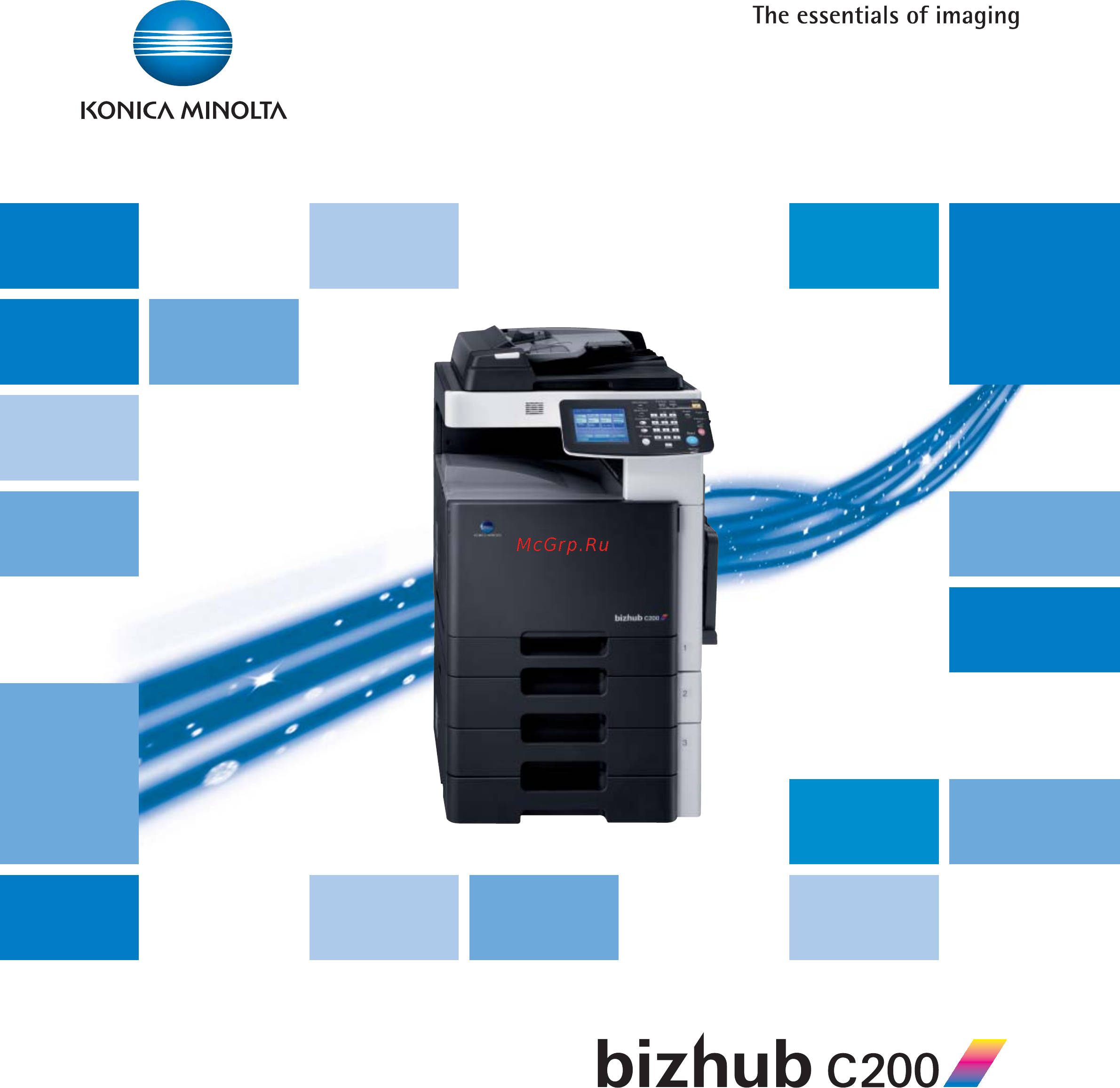 Konica Minolta bizhub C200 Инструкция по эксплуатации онлайн