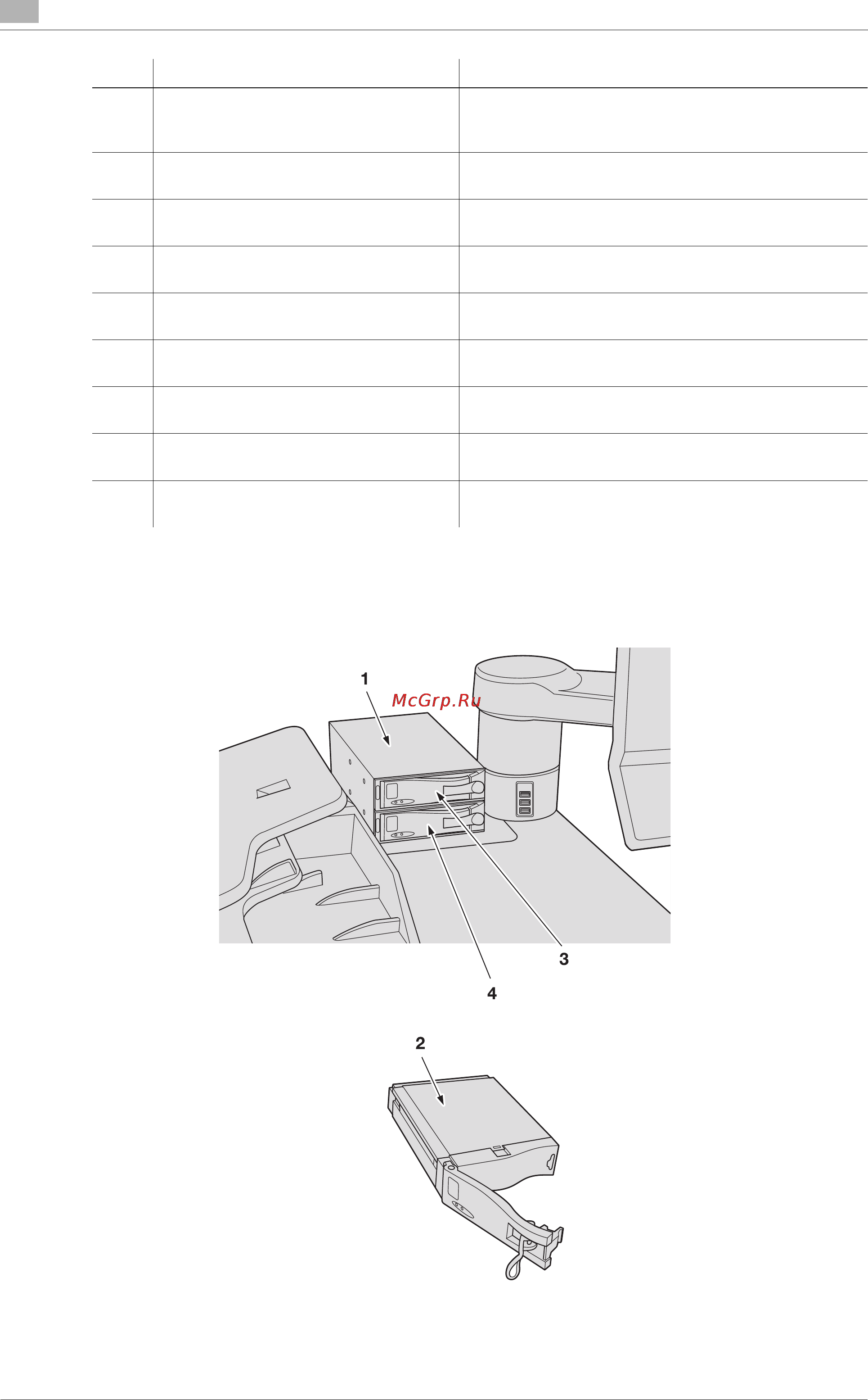 Konica Minolta bizhub PRESS 1250 [108/796] Комплект для съемных нжмд rh 101