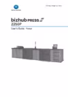 Konica Minolta bizhub PRESS 2250P Инструкция по эксплуатации