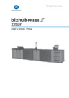 Konica Minolta bizhub PRESS 2250P Инструкция по эксплуатации