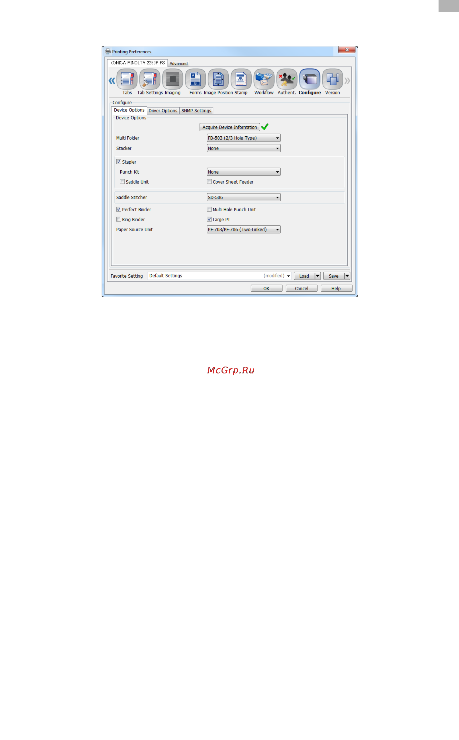 Konica Minolta bizhub PRESS 2250P [147/315] For mac os x
