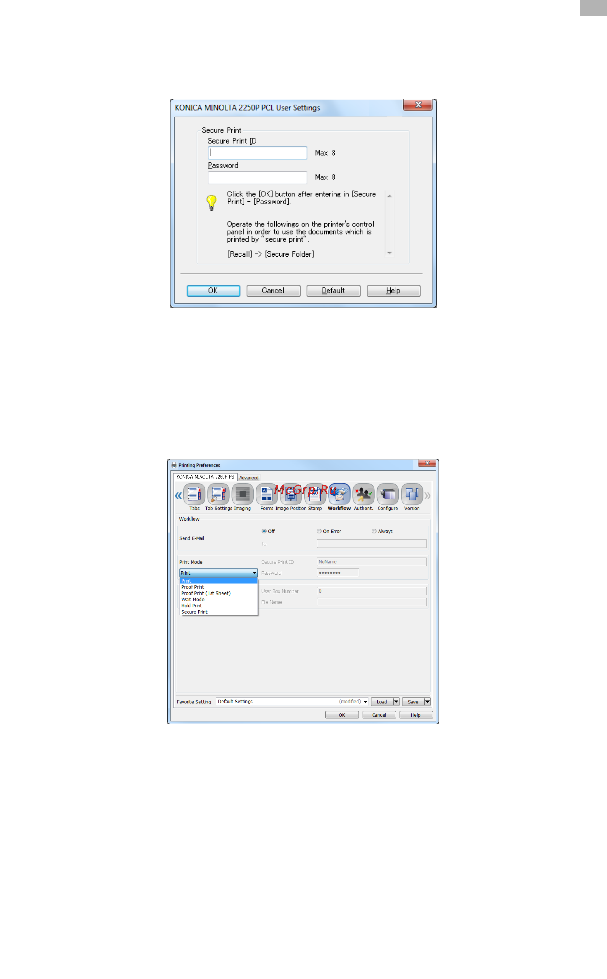 Konica Minolta bizhub PRESS 2250P [209/315] Ps plug in driver