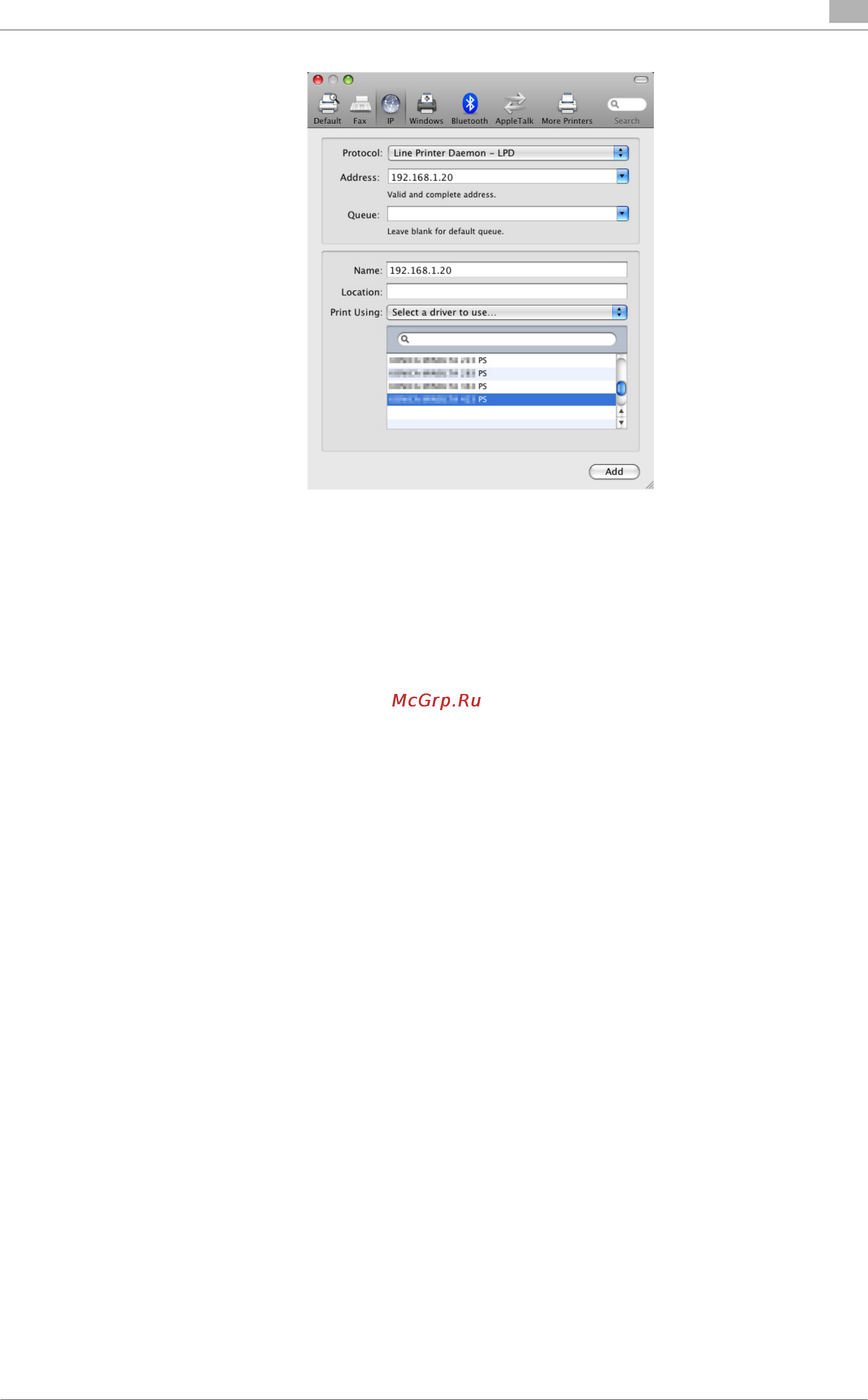Konica Minolta bizhub PRESS 2250P [78/315] Configuring the ipp settings