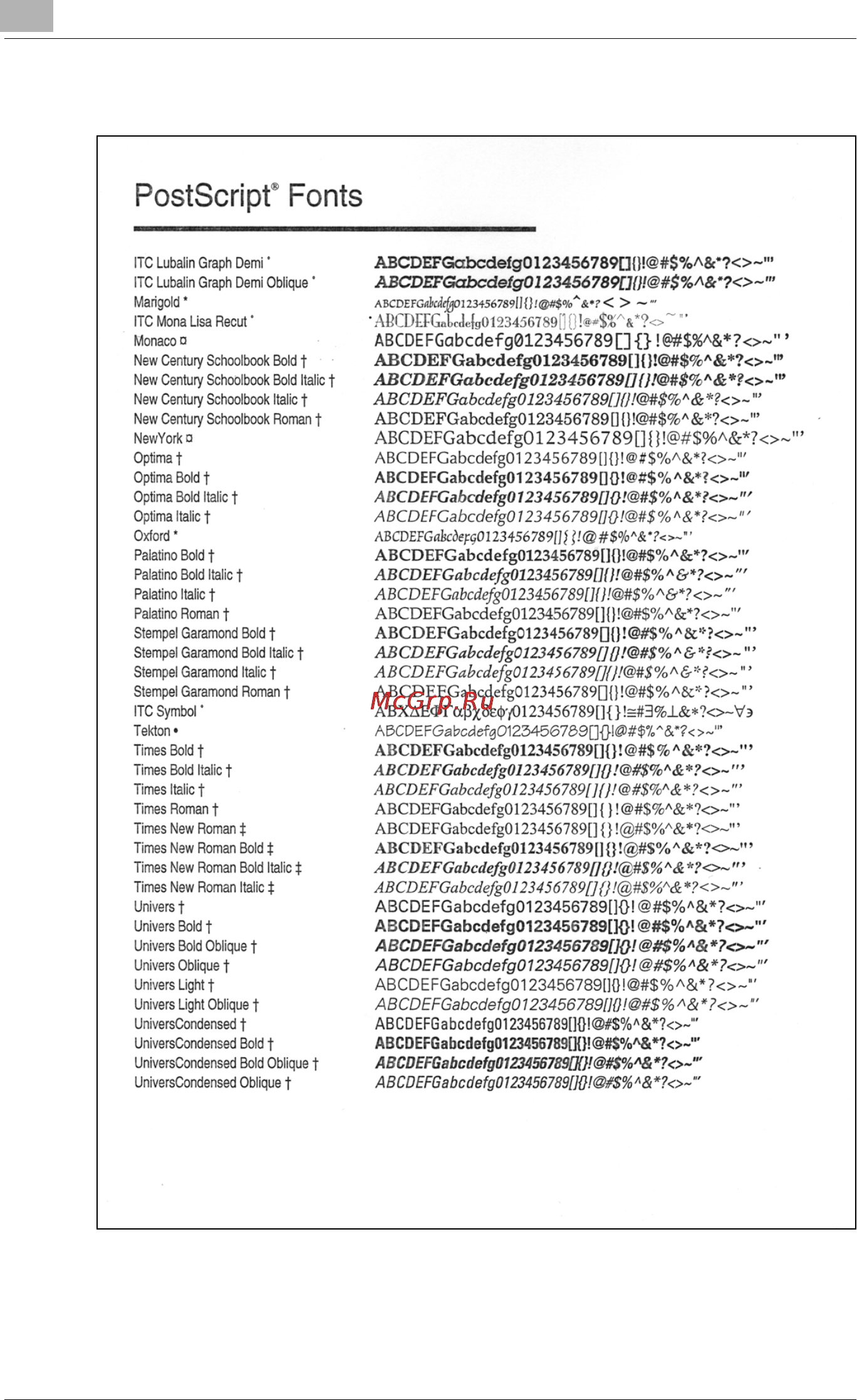 Konica Minolta bizhub PRO 1050e Инструкция по эксплуатации онлайн [1110/1132] 115416