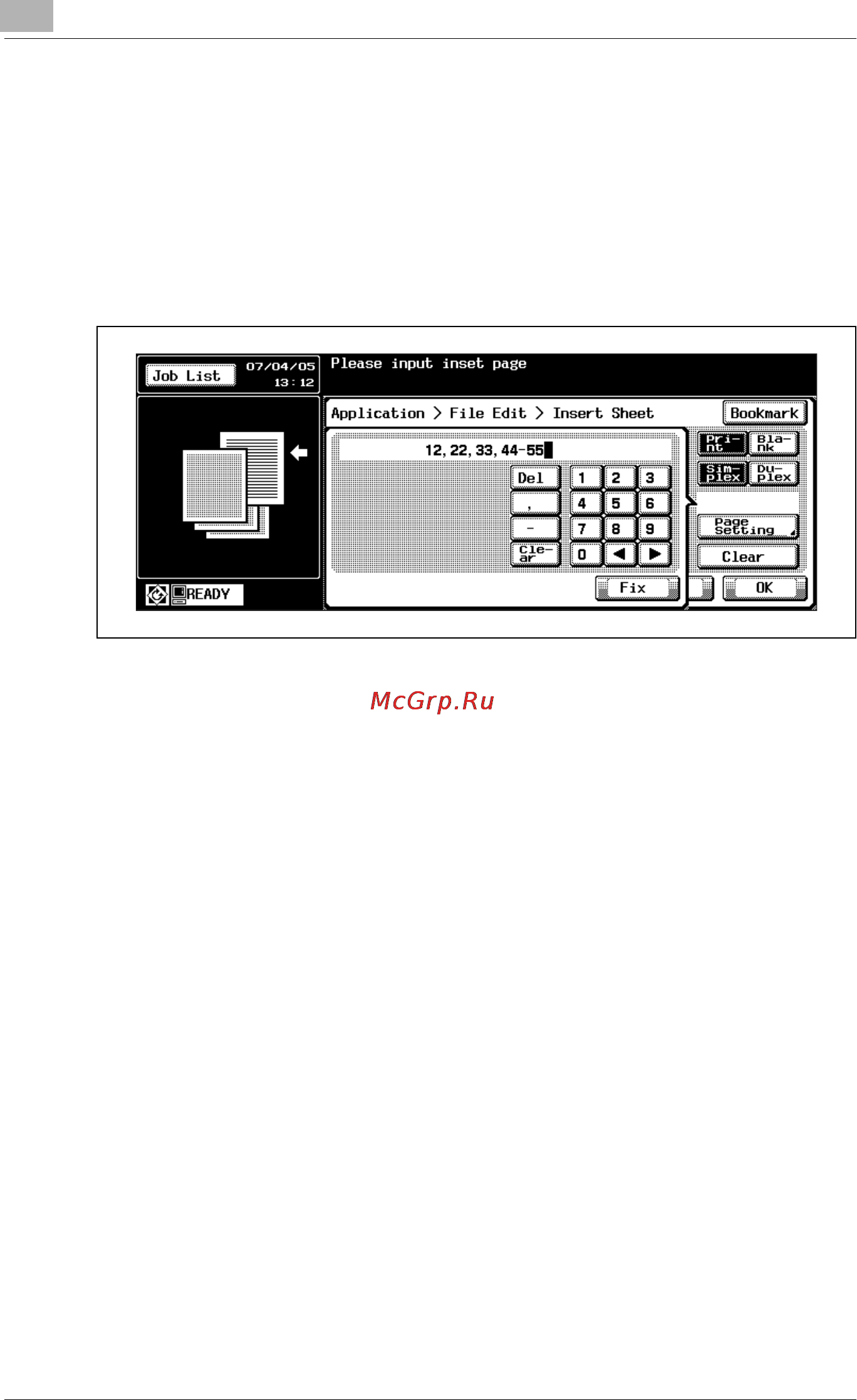 Konica Minolta bizhub PRO 920 Инструкция по эксплуатации онлайн [250/980] 115434