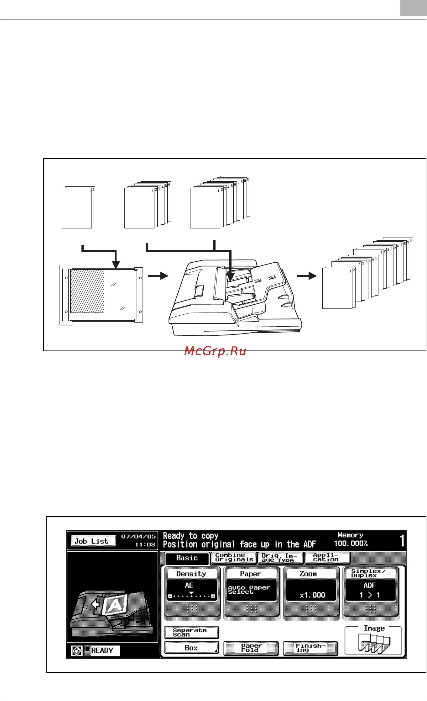 Konica Minolta bizhub PRO 920 [261/980] To set program job function