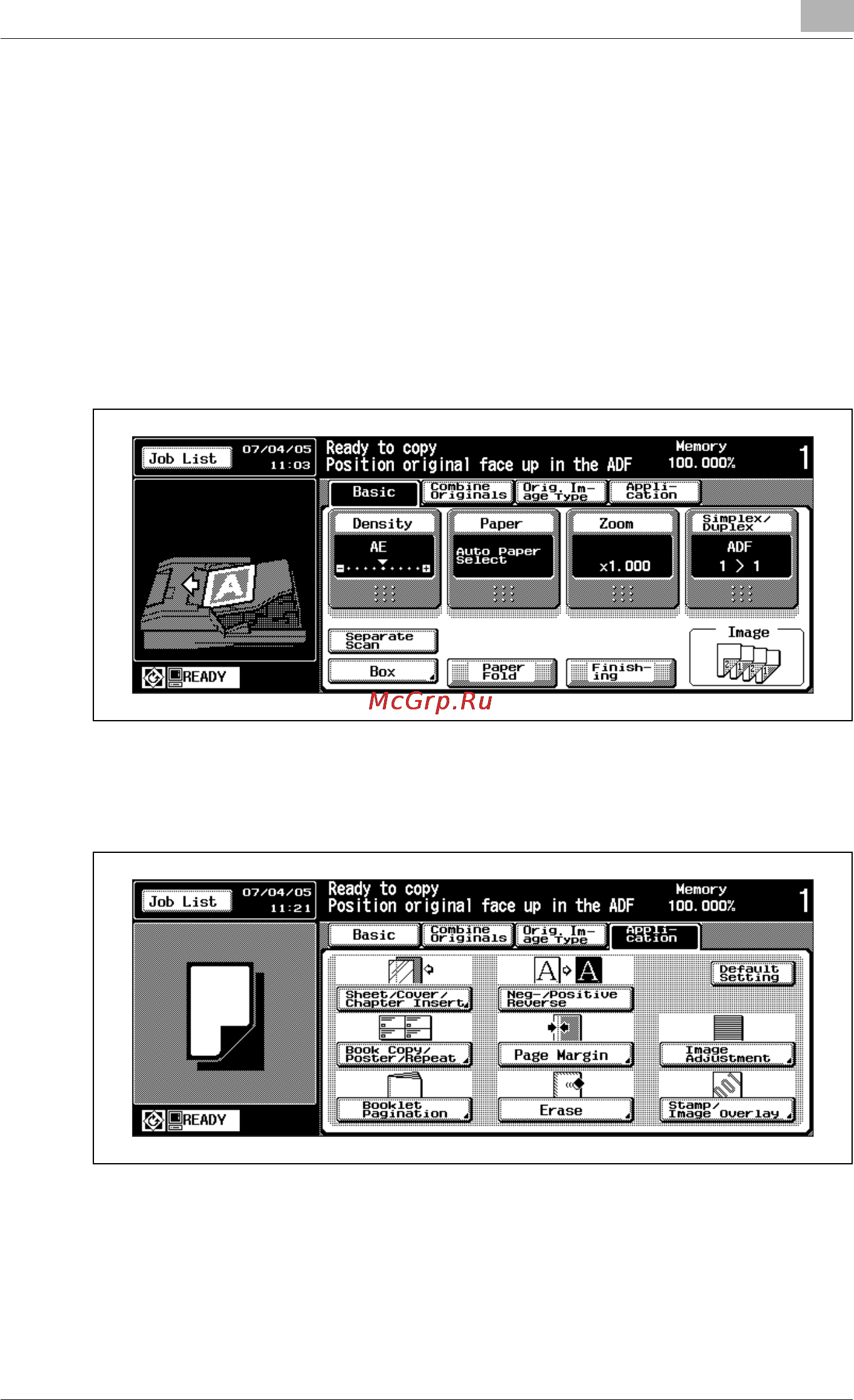 Konica Minolta bizhub PRO 920 [265/980] To set book copy function