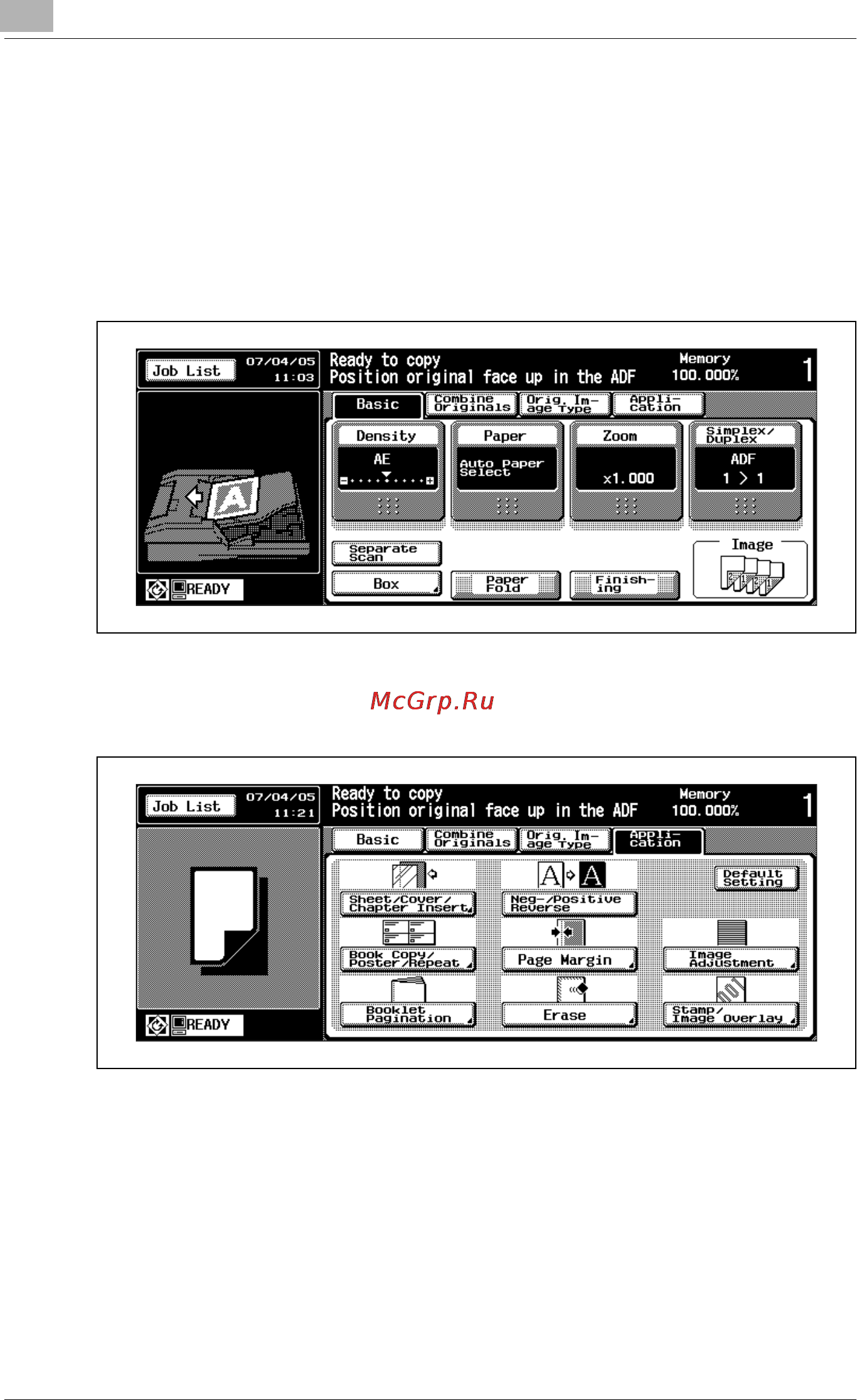 Konica Minolta bizhub PRO 920 [284/980] To set shift mode of page margin