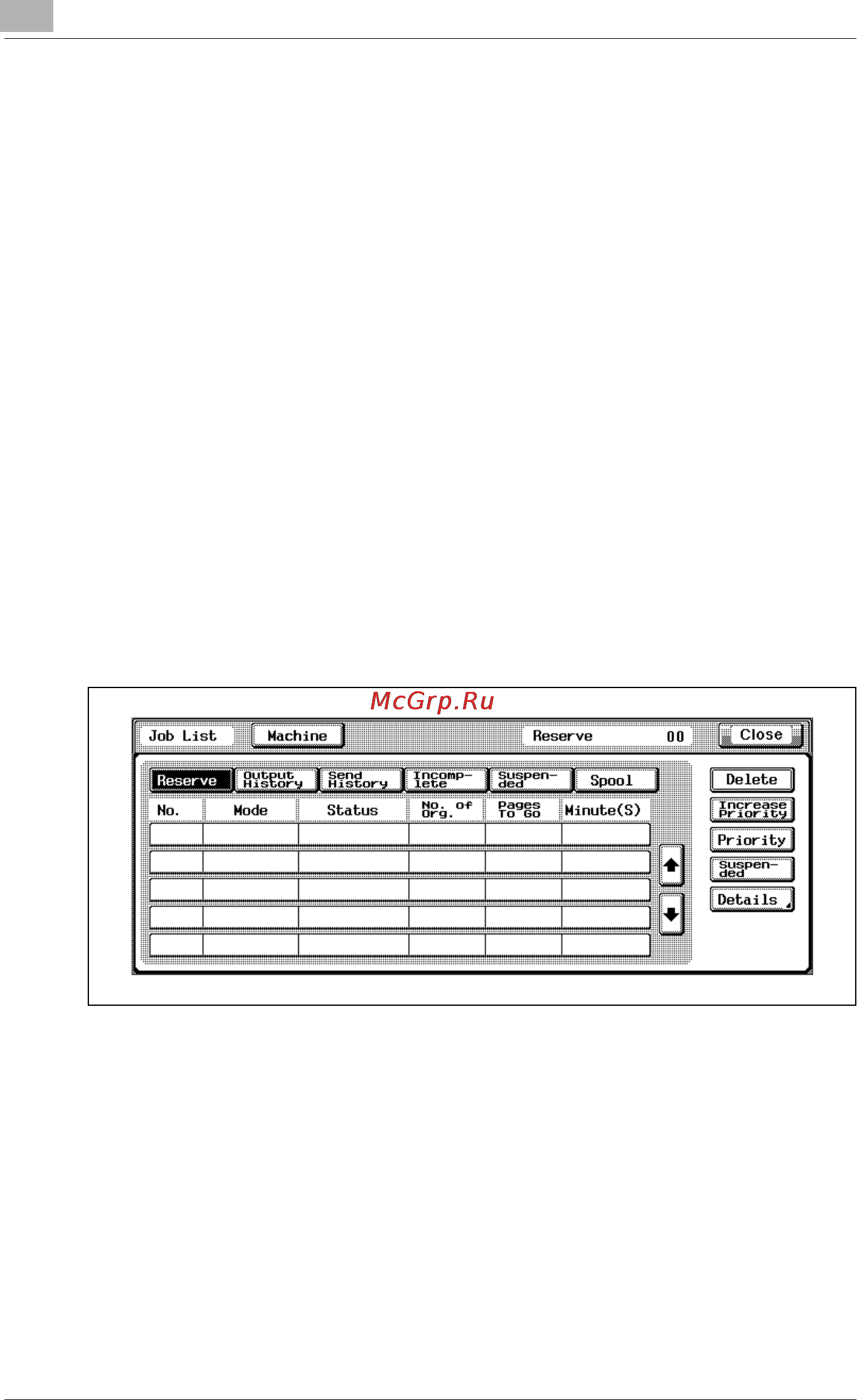 Konica Minolta bizhub PRO 920 [378/980] Job operation on job list screen