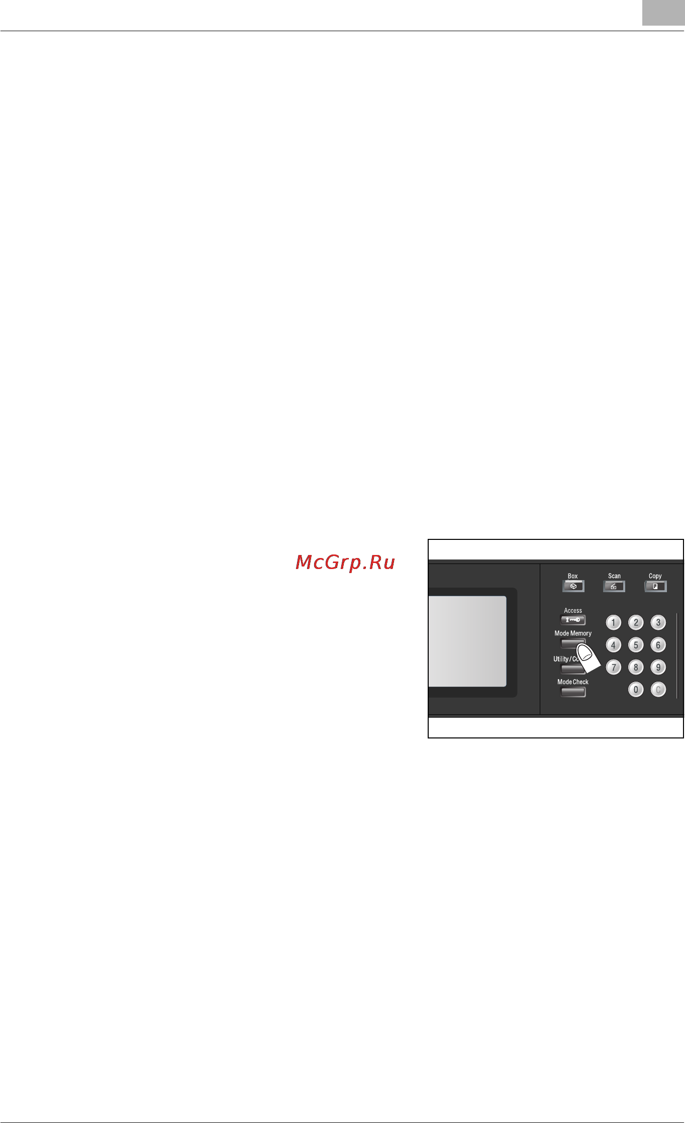 Konica Minolta bizhub PRO 920 [397/980] Storing and recalling job conditions mode memory