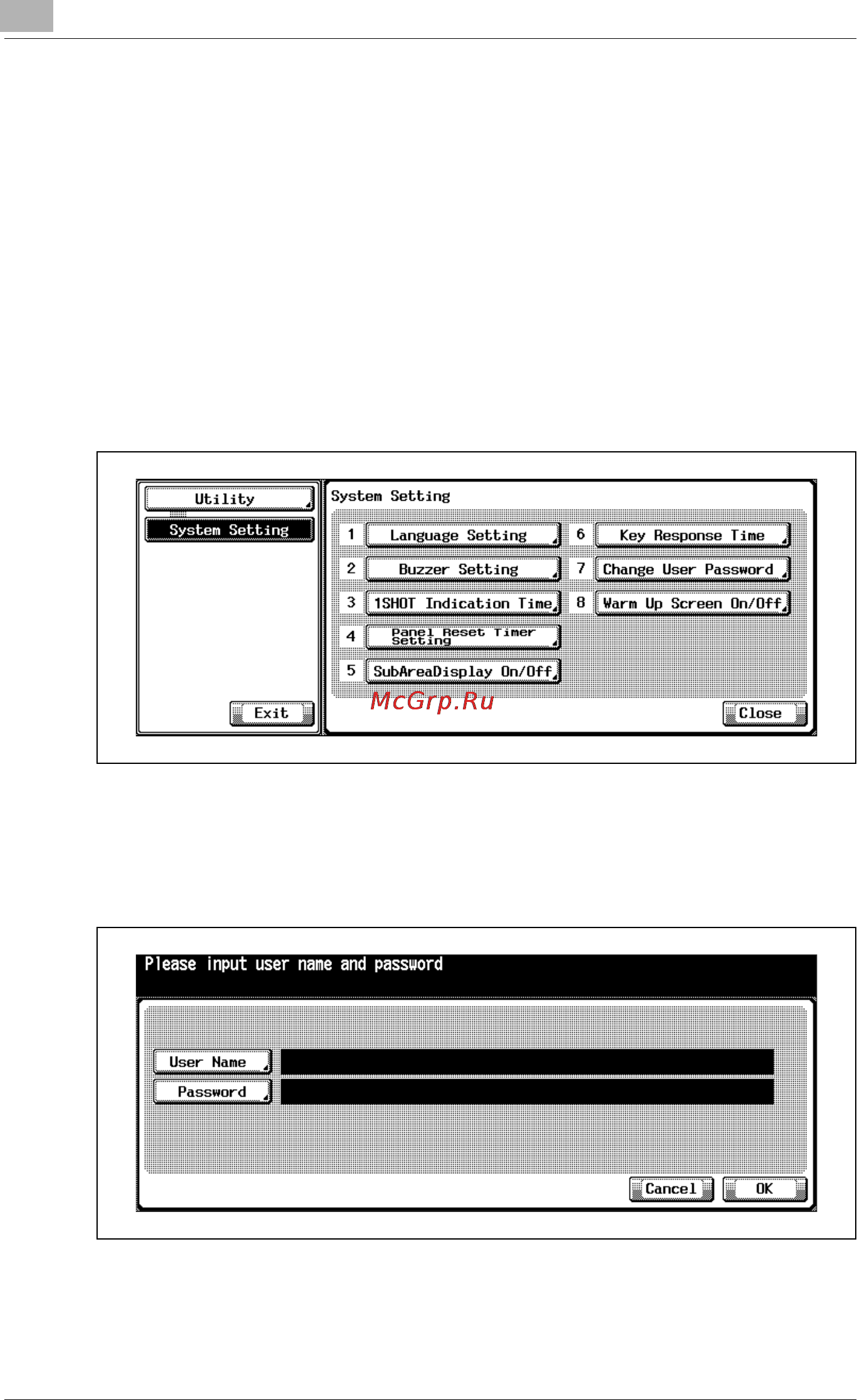 Konica Minolta bizhub PRO 920 [472/980] Change user password