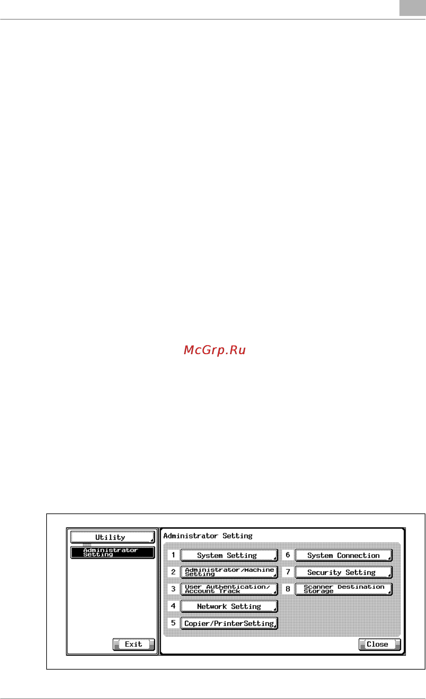 Konica Minolta bizhub PRO 920 [603/980] General settings 2 account track