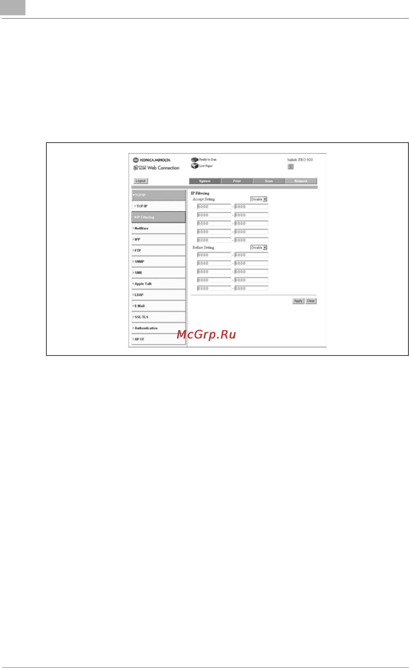 Konica Minolta bizhub PRO 920 Инструкция по эксплуатации онлайн [818/980] 115434