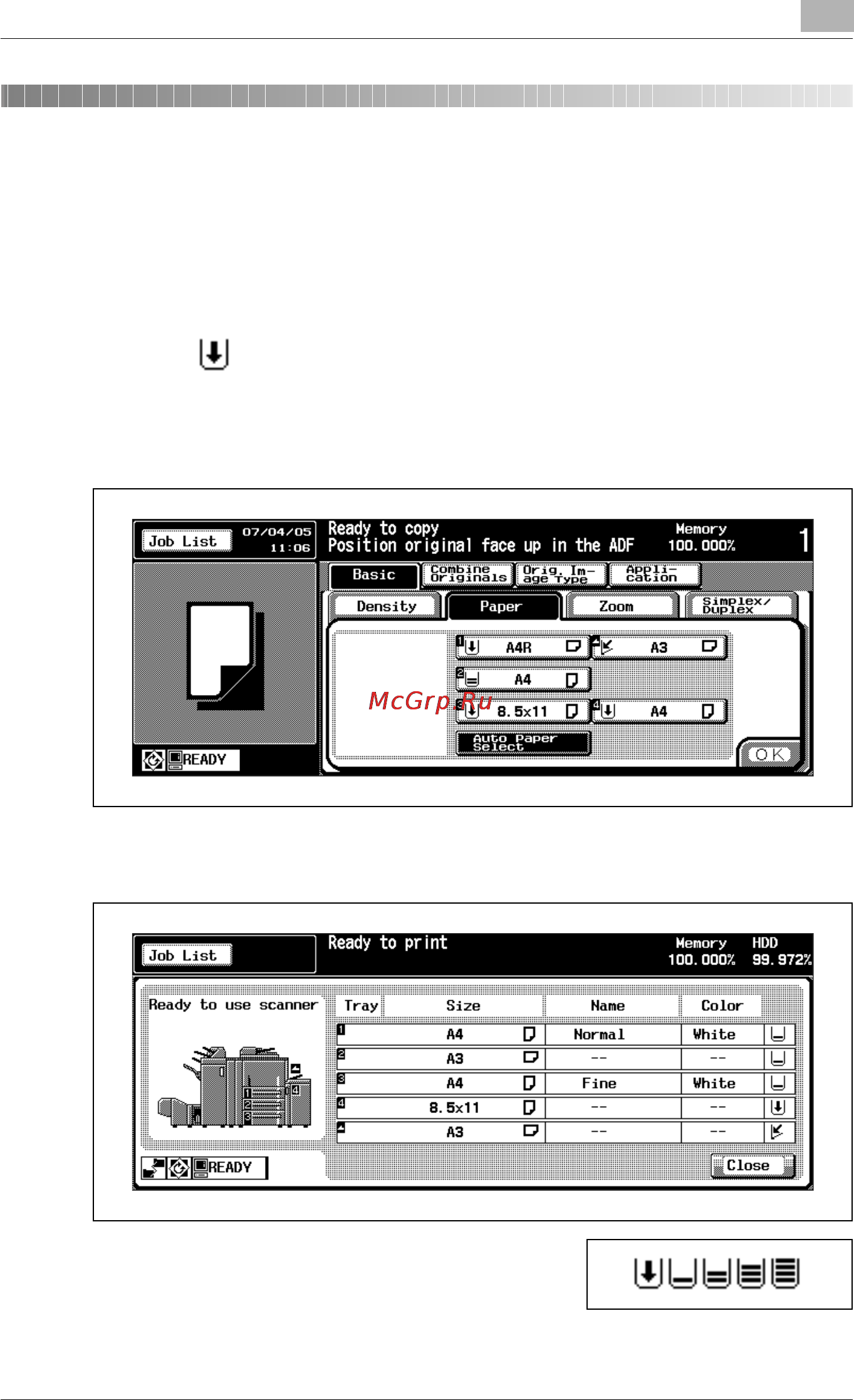 Konica Minolta bizhub PRO 920 [85/980] Loading paper