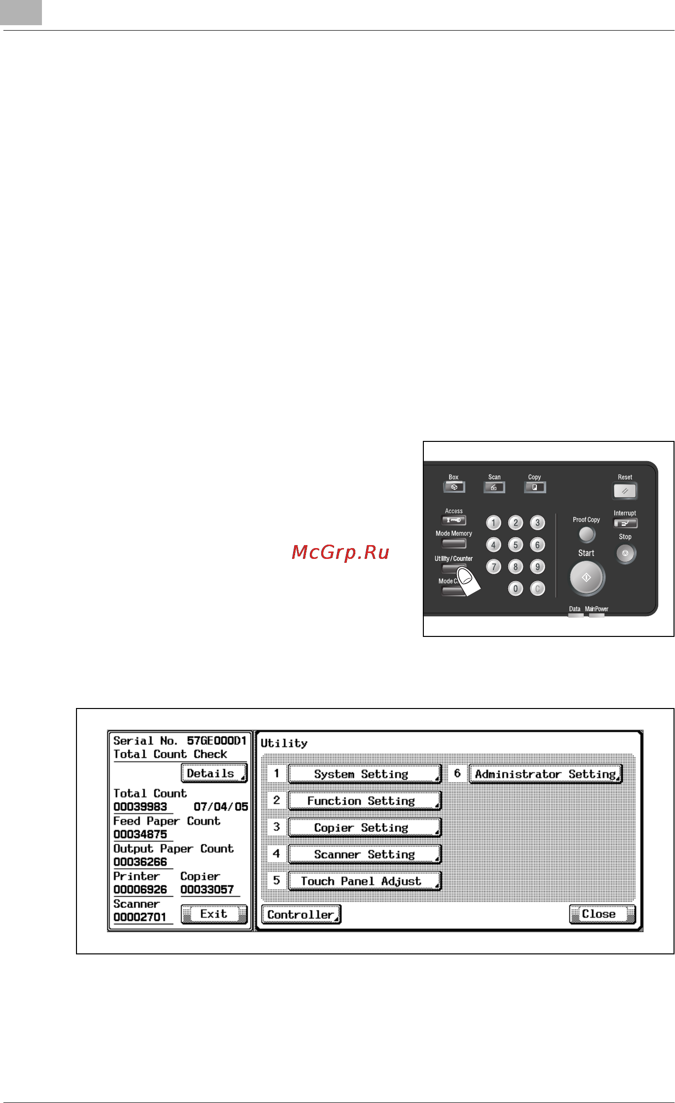 Konica Minolta bizhub PRO 920 [872/980] To change a user data