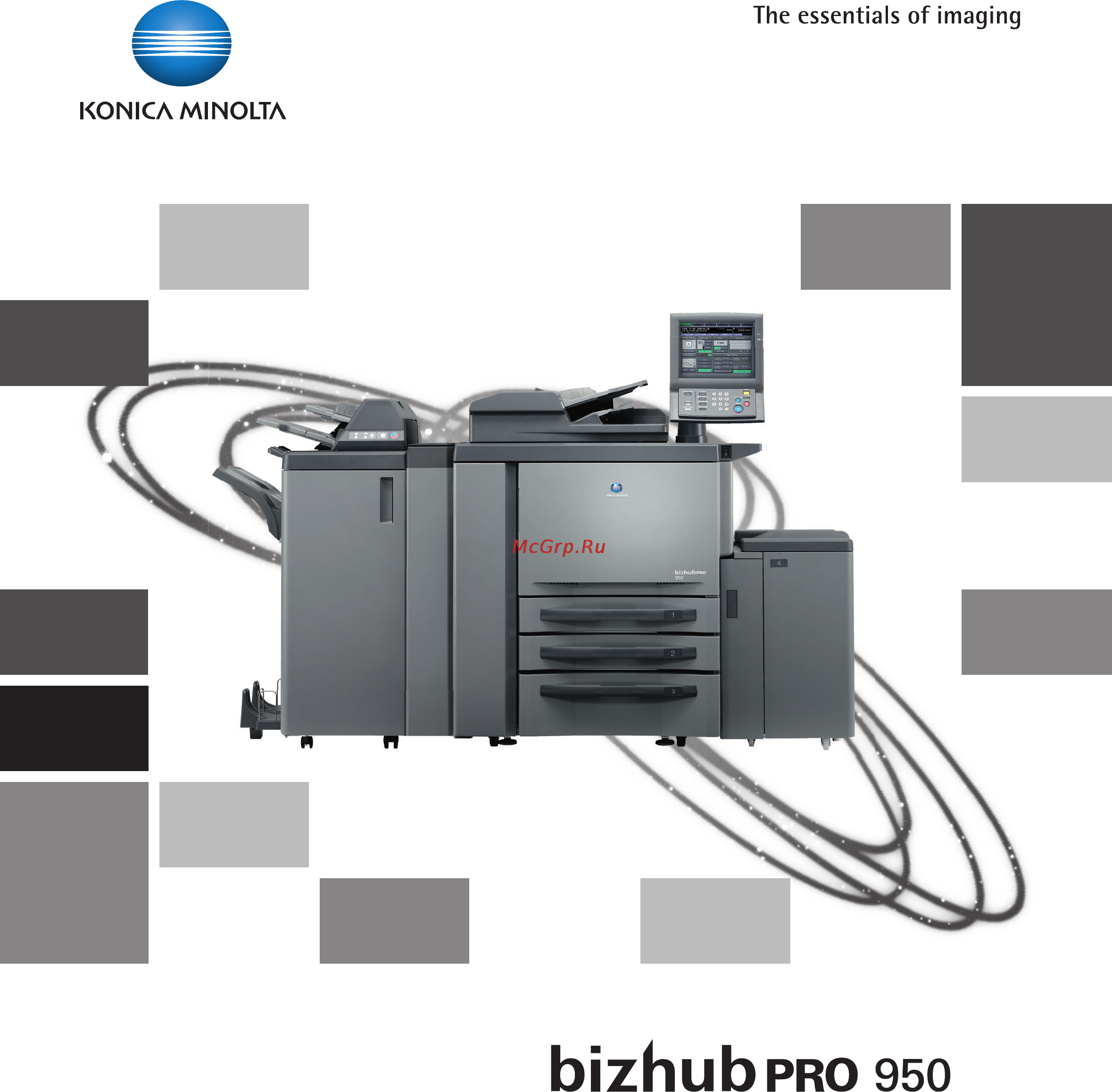 Konica Minolta bizhub PRO 950 Инструкция по эксплуатации онлайн
