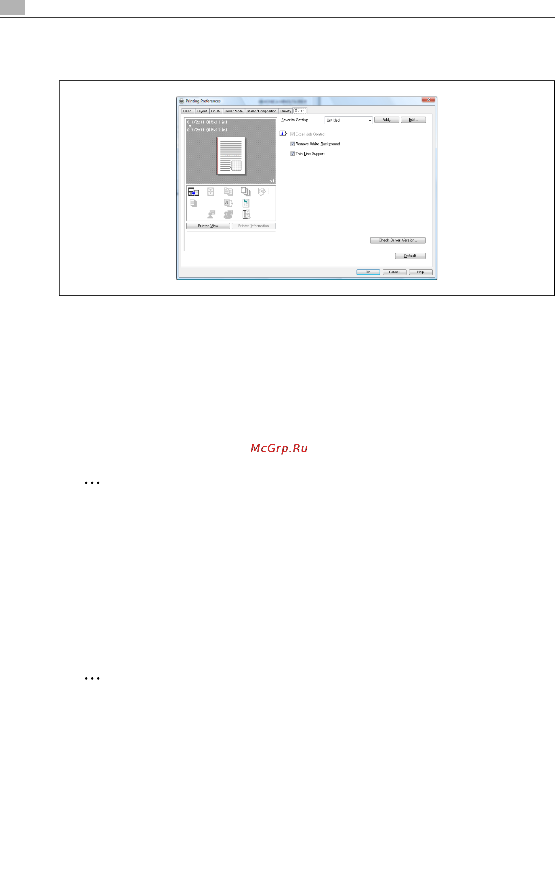 Konica Minolta bizhub PRO 950 [142/324] Excel job control óï²àâëåíèå çàäàíèåì â excel