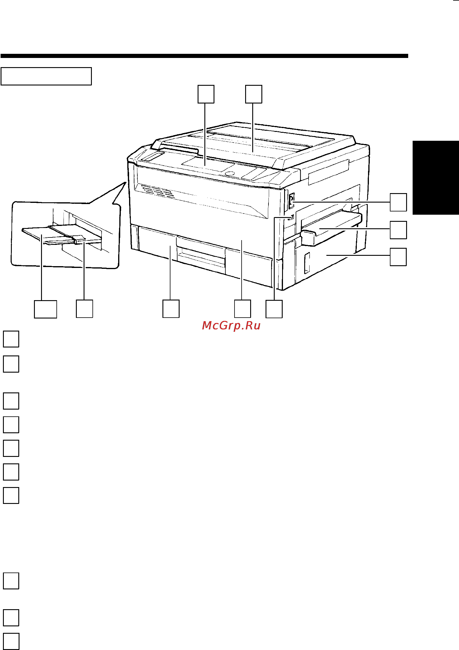 Konica Minolta EP1050 [21/131] Copier parts and accessories