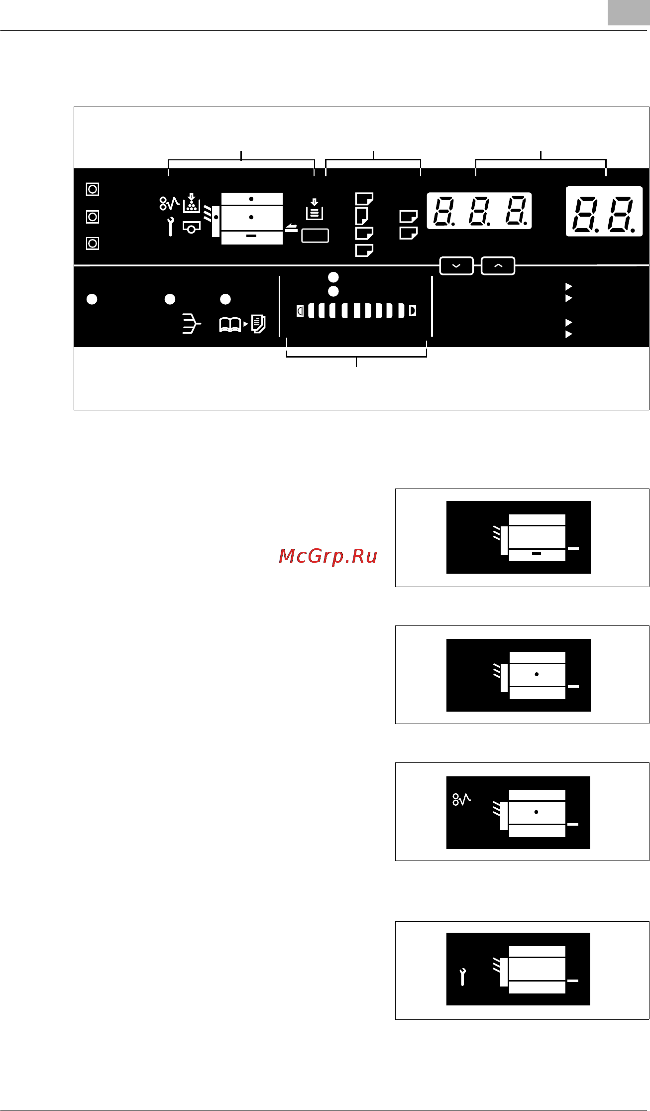 Konica Minolta EP1085 [25/115] Display