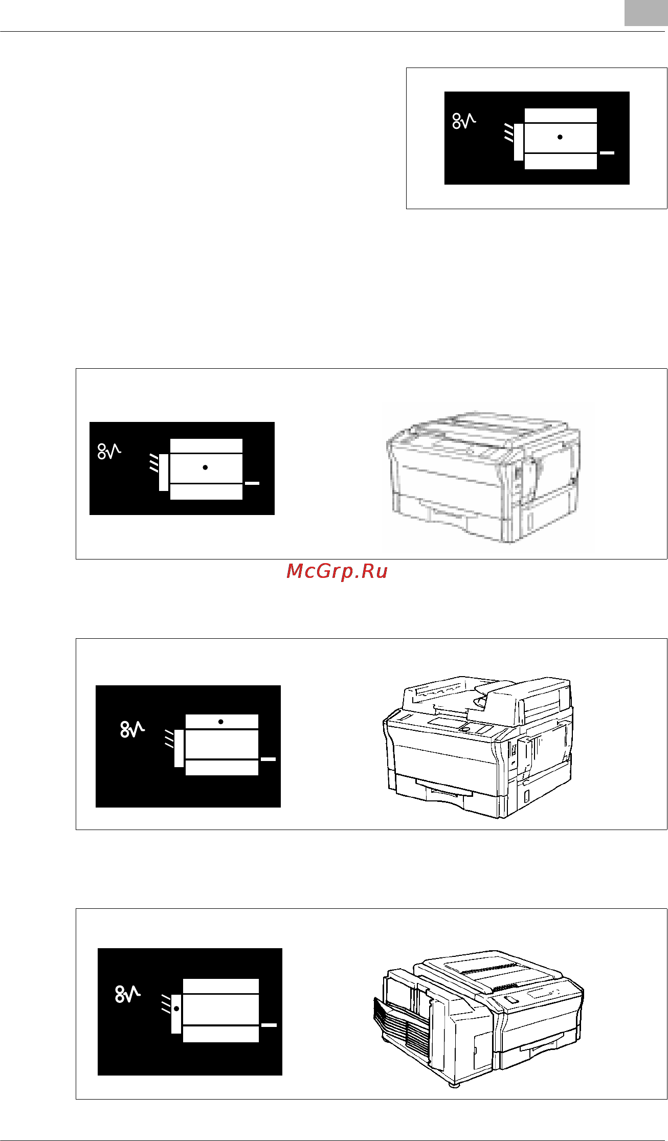 Konica Minolta EP1085 [77/115] Misfeed indicator and monitor display