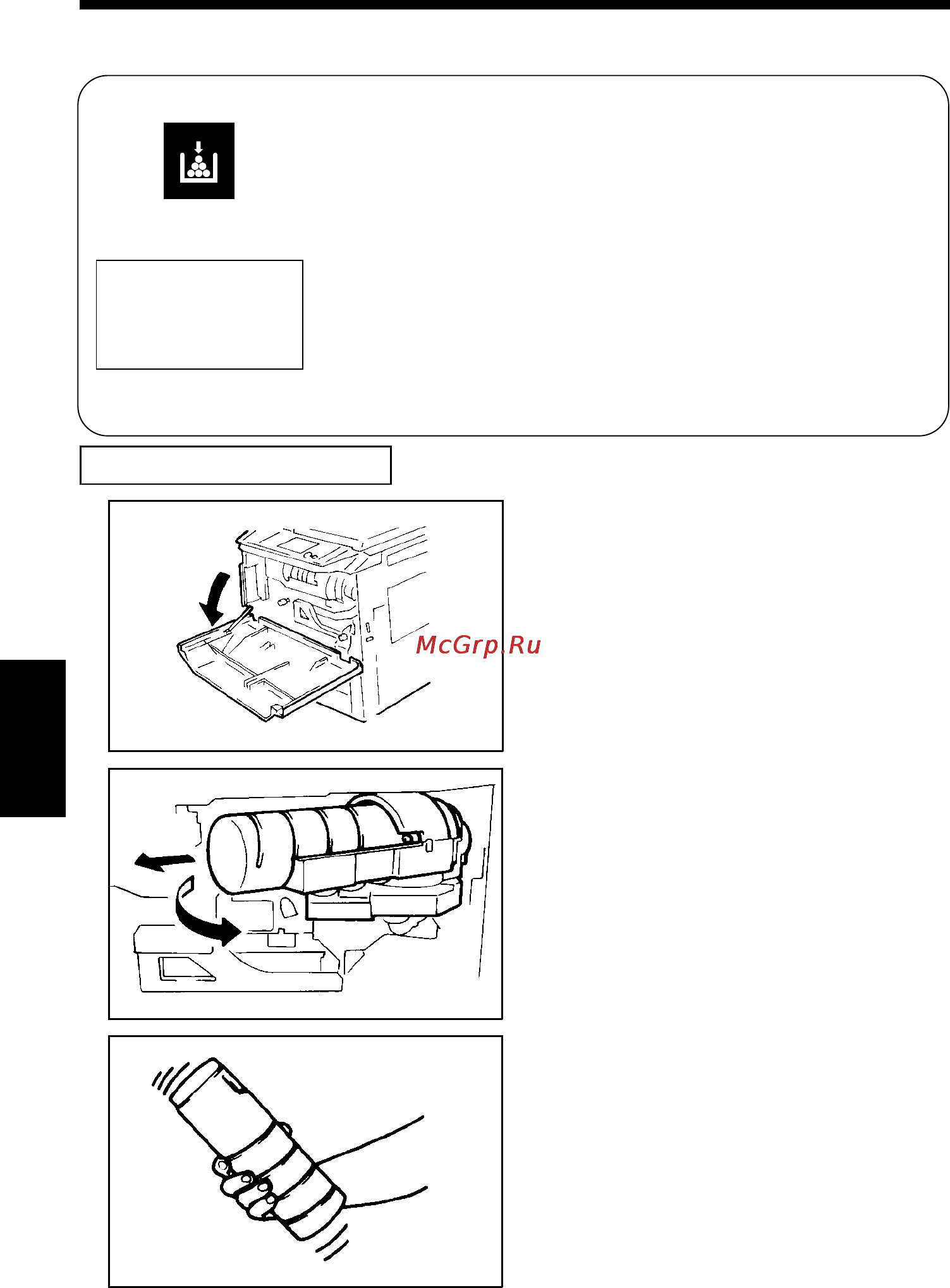 Konica Minolta EP2050 [158/225] Detailed instructions for messages indicator lights