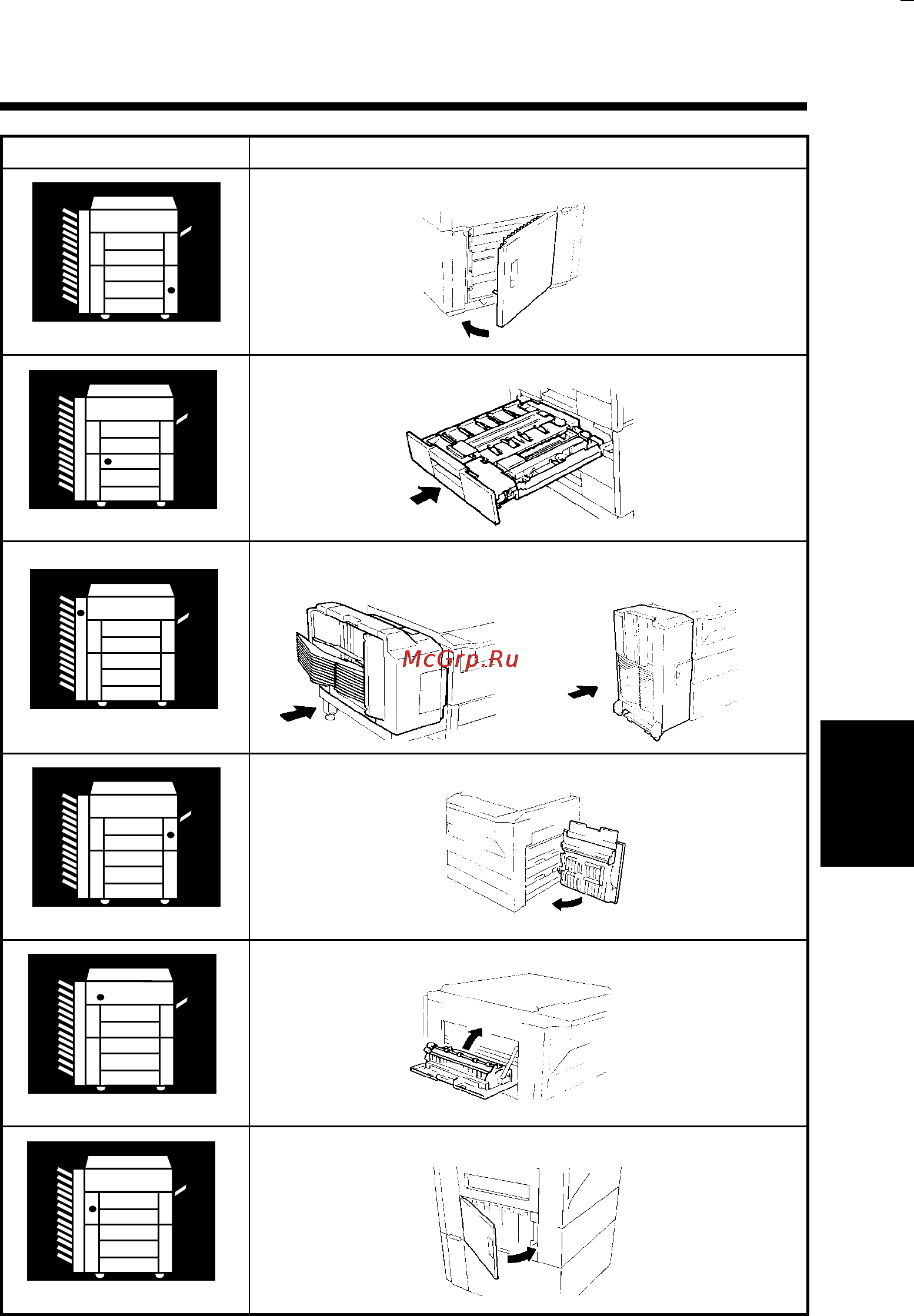 Konica Minolta EP2050 [175/225] When a warning message appears