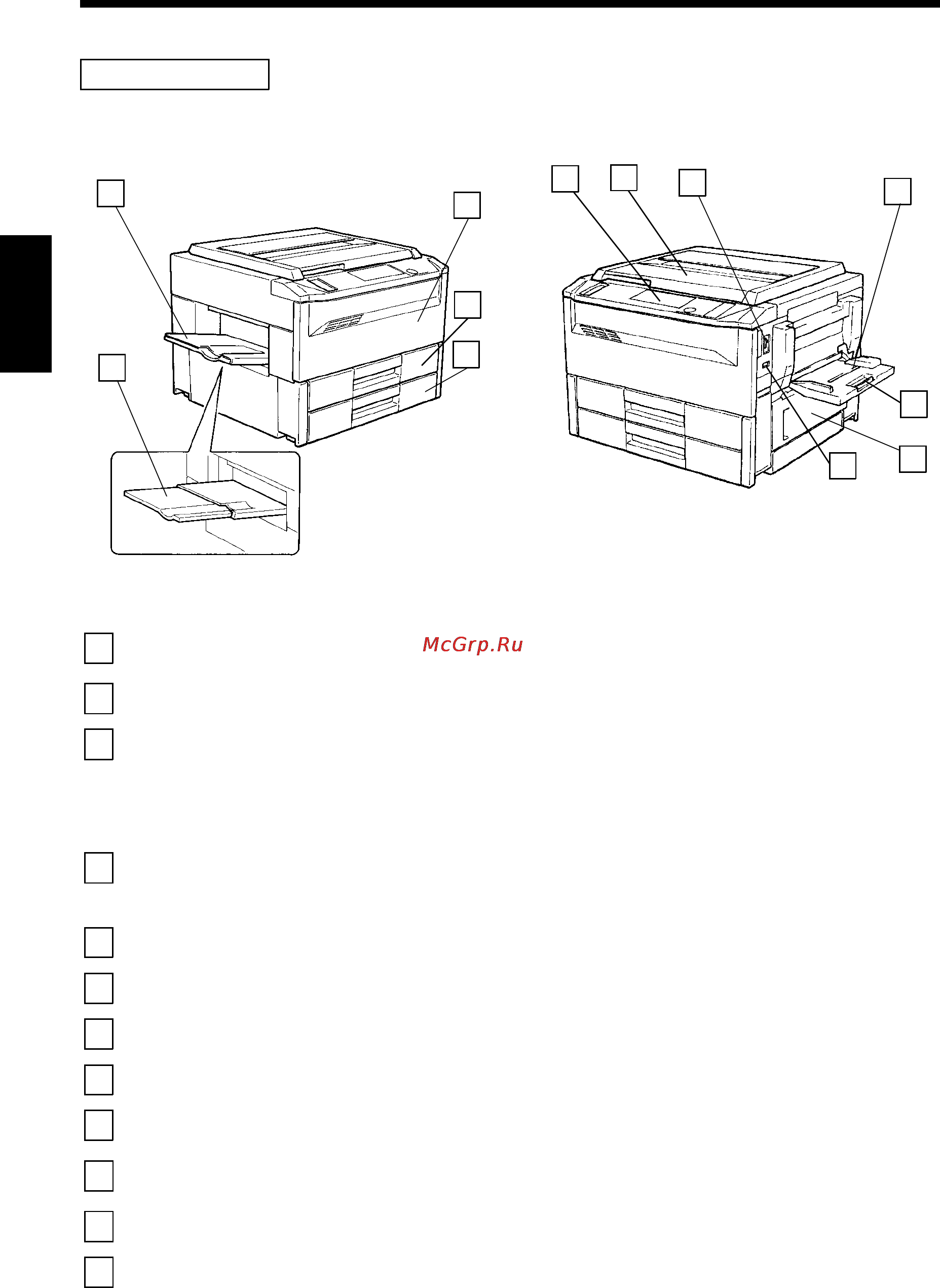 Konica Minolta EP2051 [14/101] Getting to know your copier