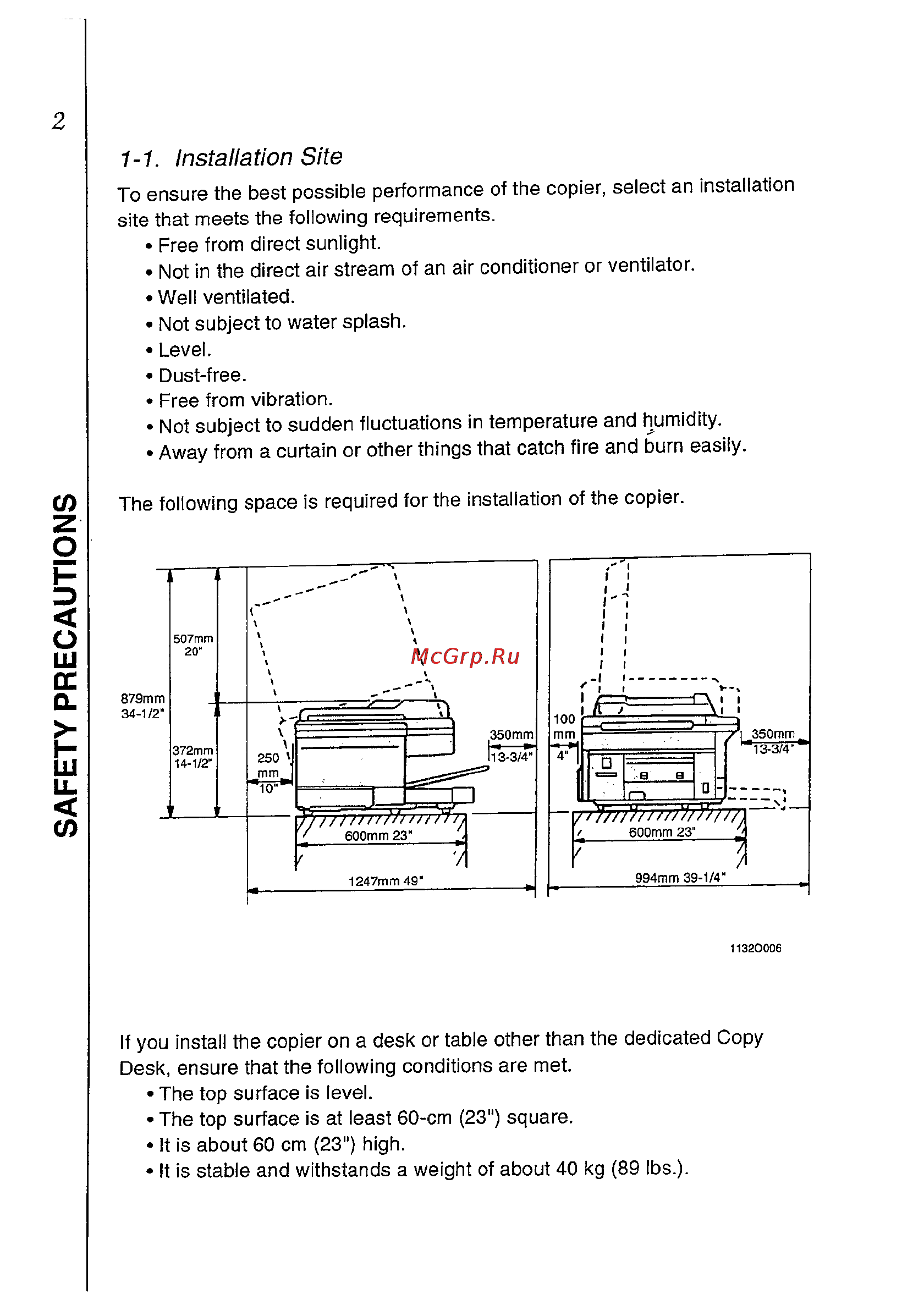 Konica Minolta EP2130 [10/62] Safety precautions