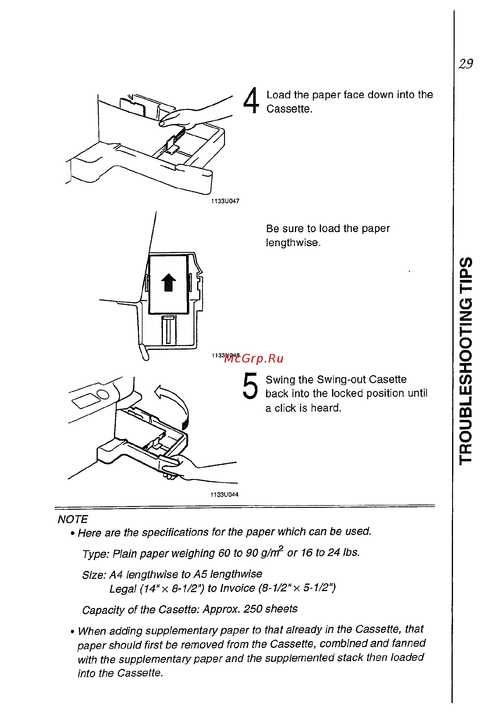 Konica Minolta EP2130 [37/62] Troubleshooting tips
