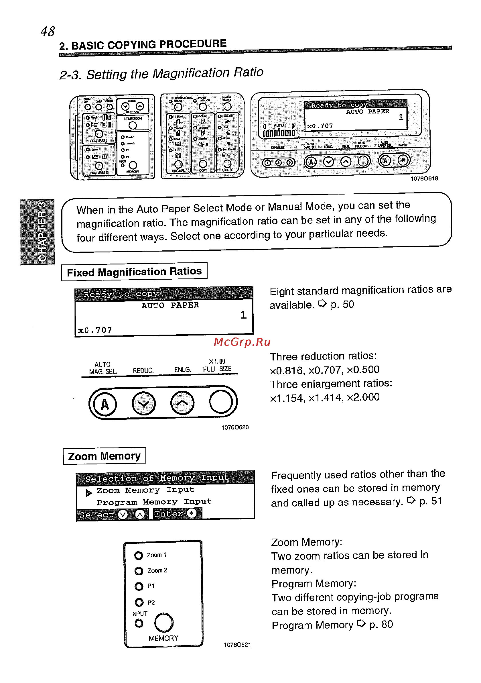 Konica Minolta EP5425 [62/170] 3 setting the magnification ratio