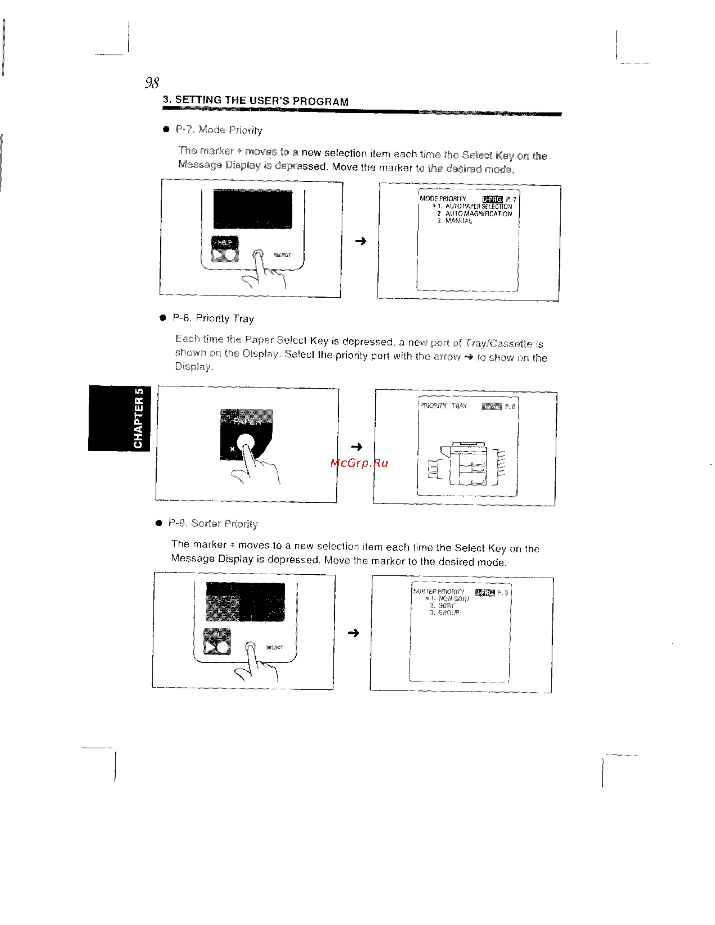 Konica Minolta EP8602 [108/168] Chapter 5