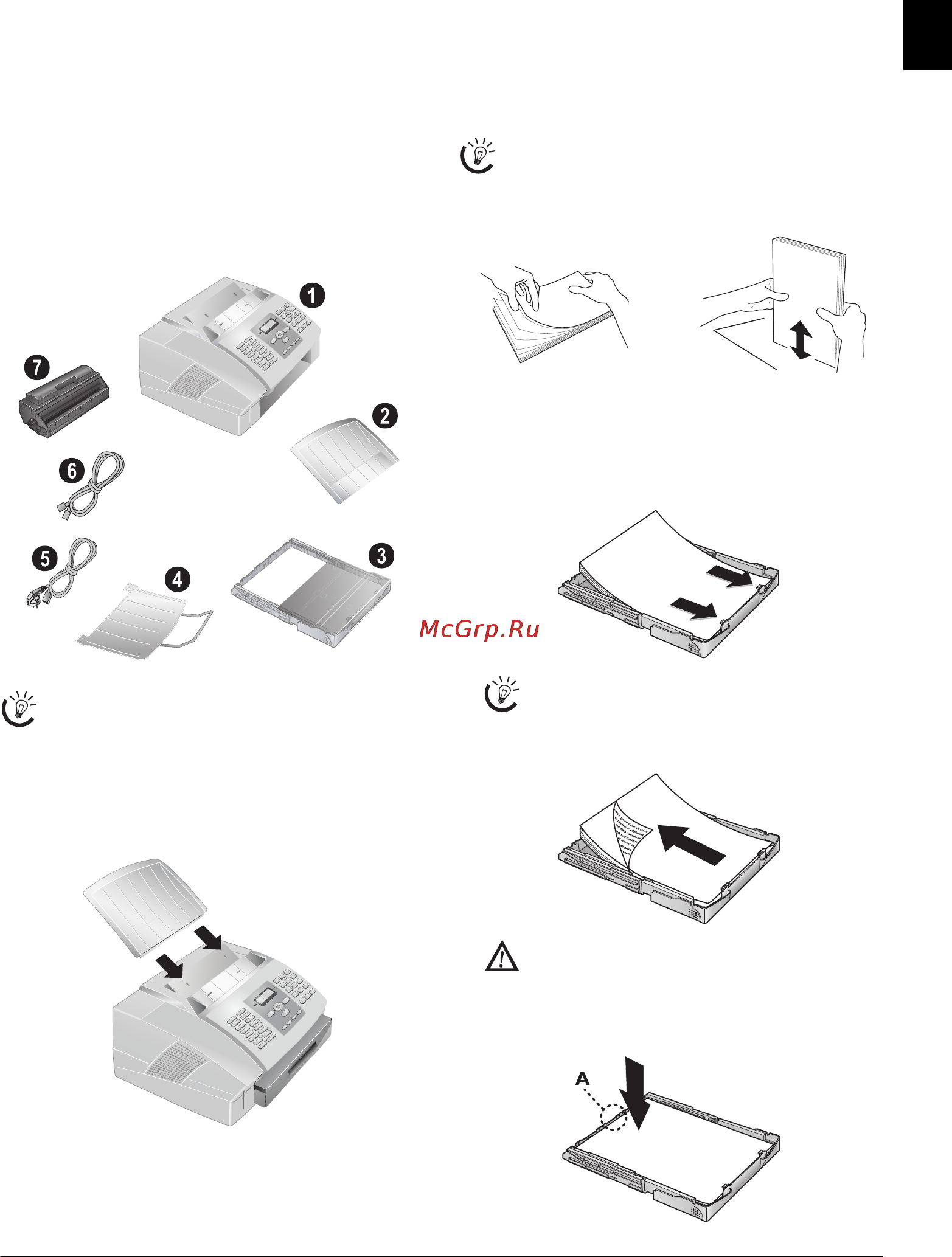 Konica Minolta FAX 1610 [3/40] Installation guide