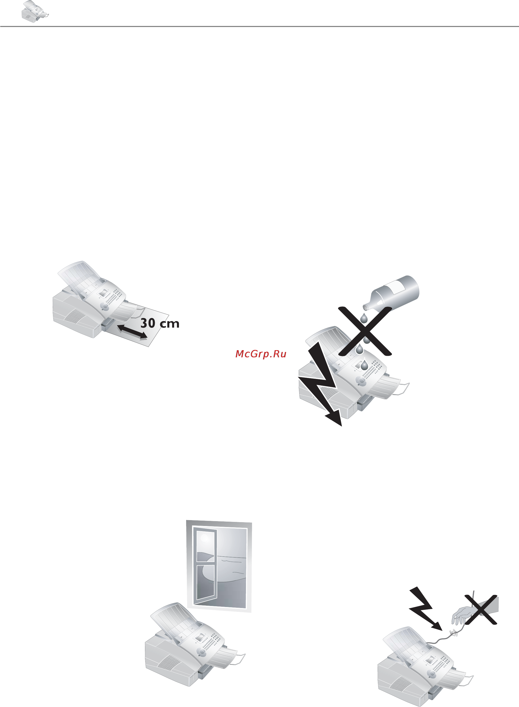 Konica Minolta Fax 1510 [4/44] Safety instructions