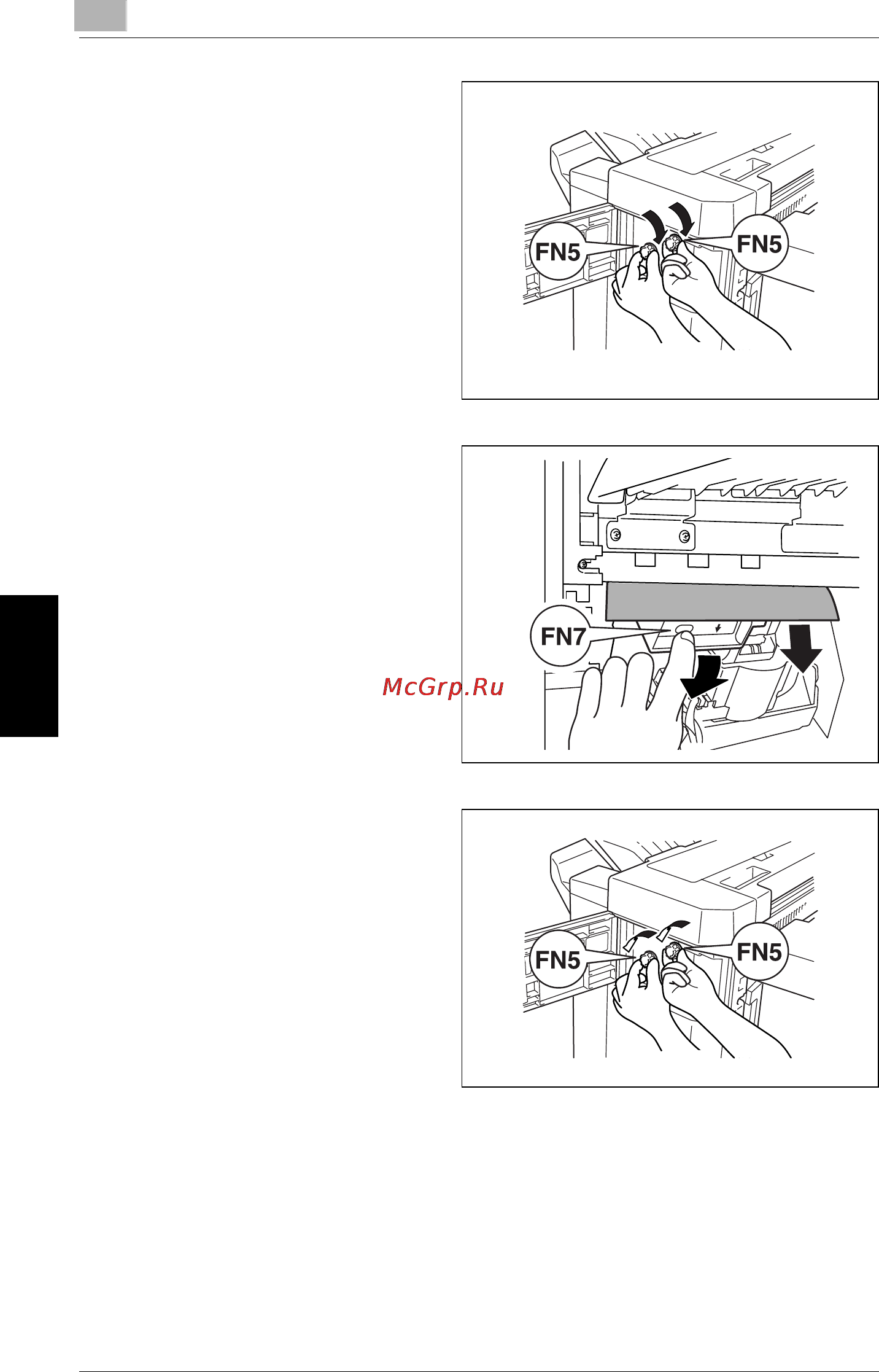 Konica Minolta CF2002P [96/162] Printer panel messages chapter 5