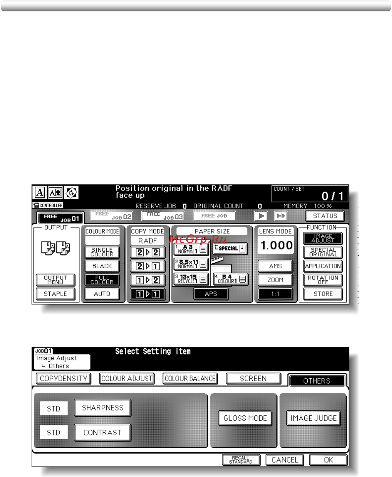 Konica Minolta CF5001 [192/432] Making fine adjustment in image detection image judge