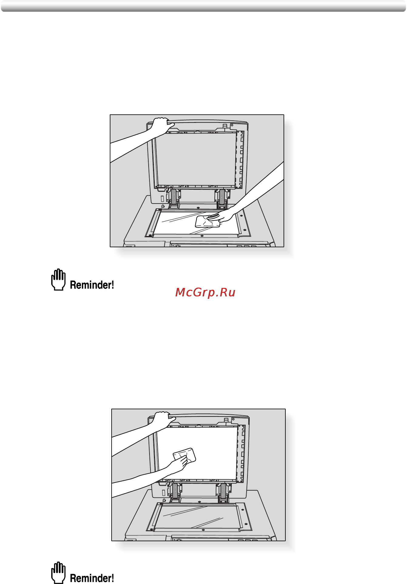 Konica Minolta CF5001 [358/432] Cleaning image scanning section