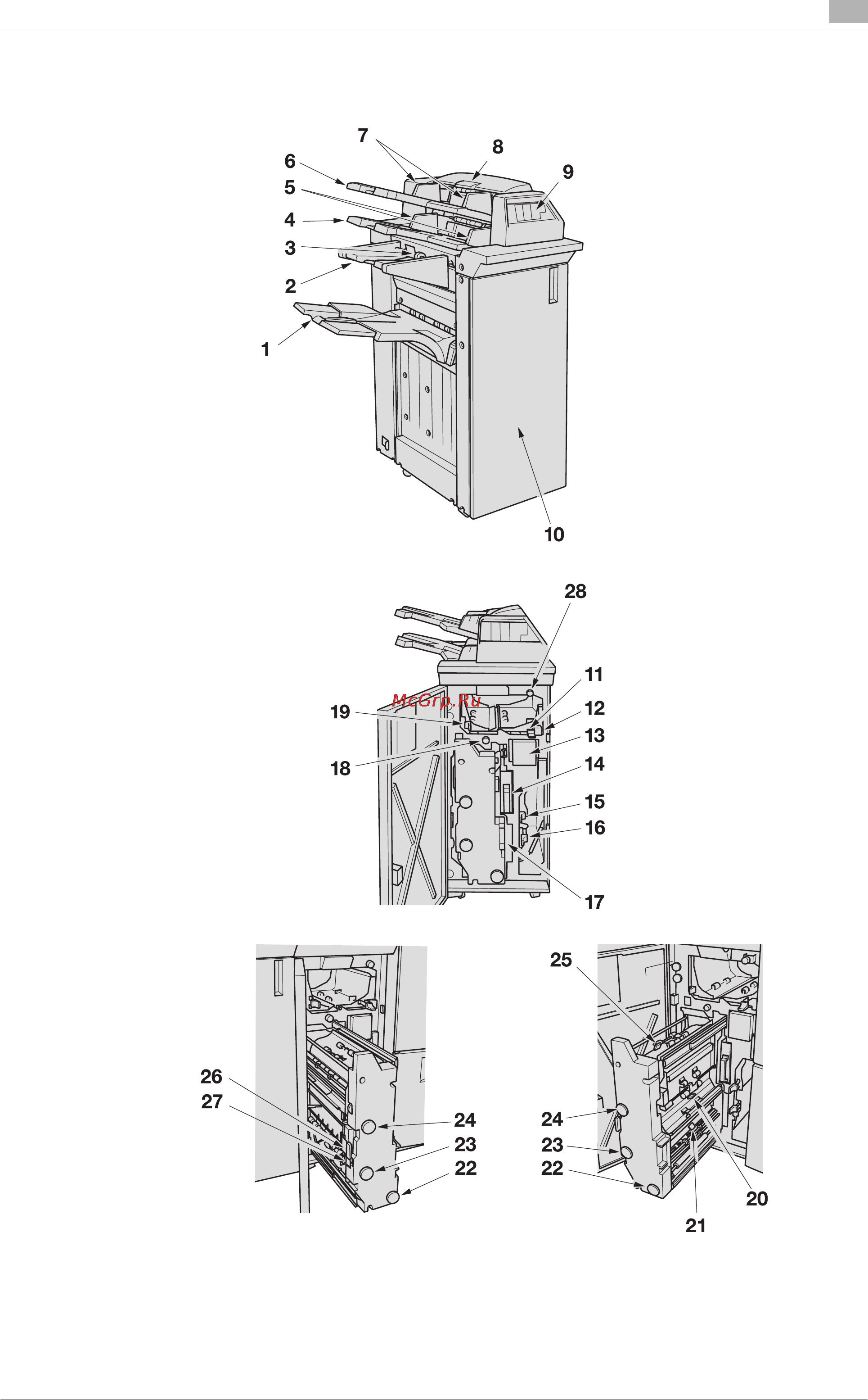 Konica Minolta bizhub PRESS C7000P [81/668] Фальцовочное устройство fd 503